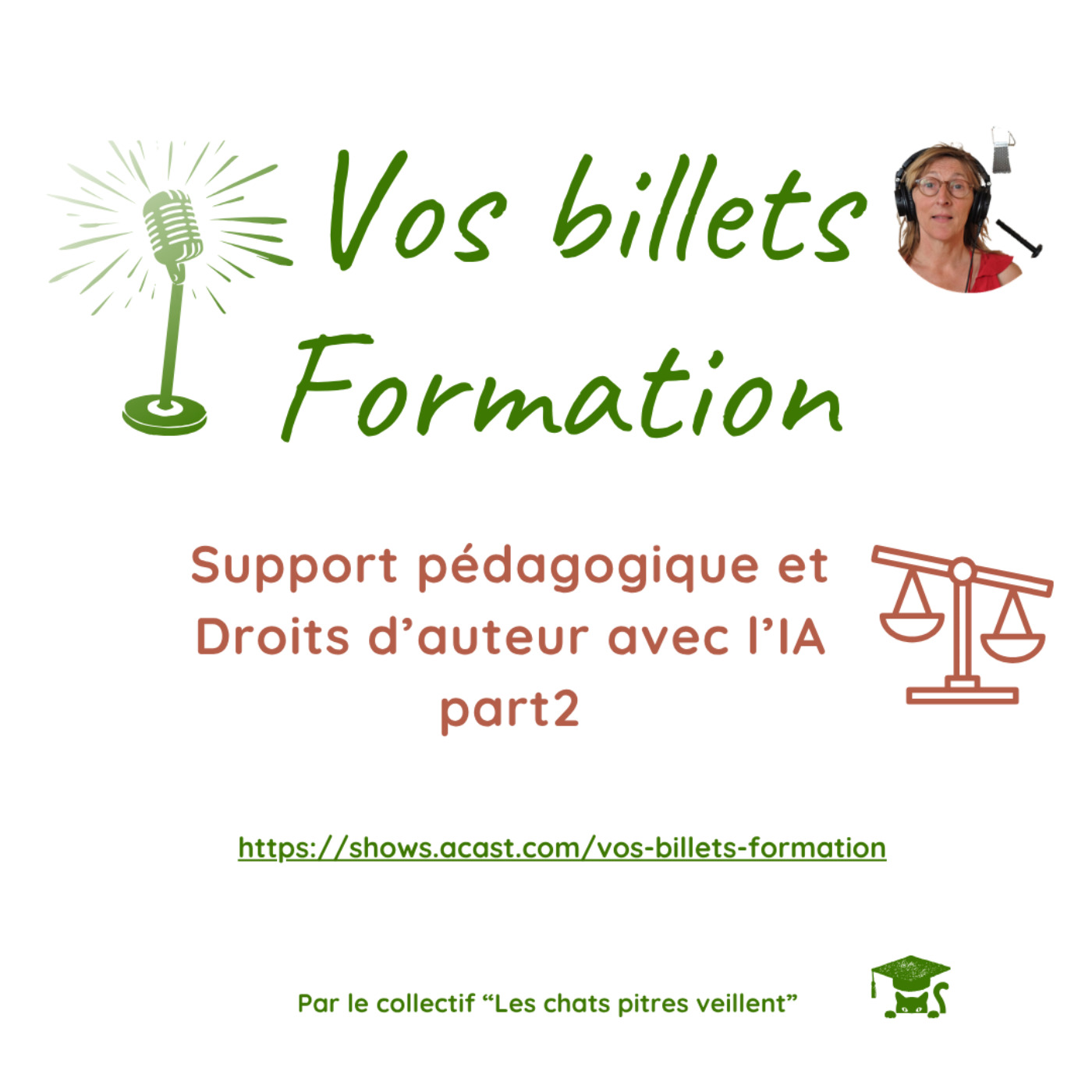 Support pédagogique et droits d'auteur à l'ère de l'IA - part2 episode artwork