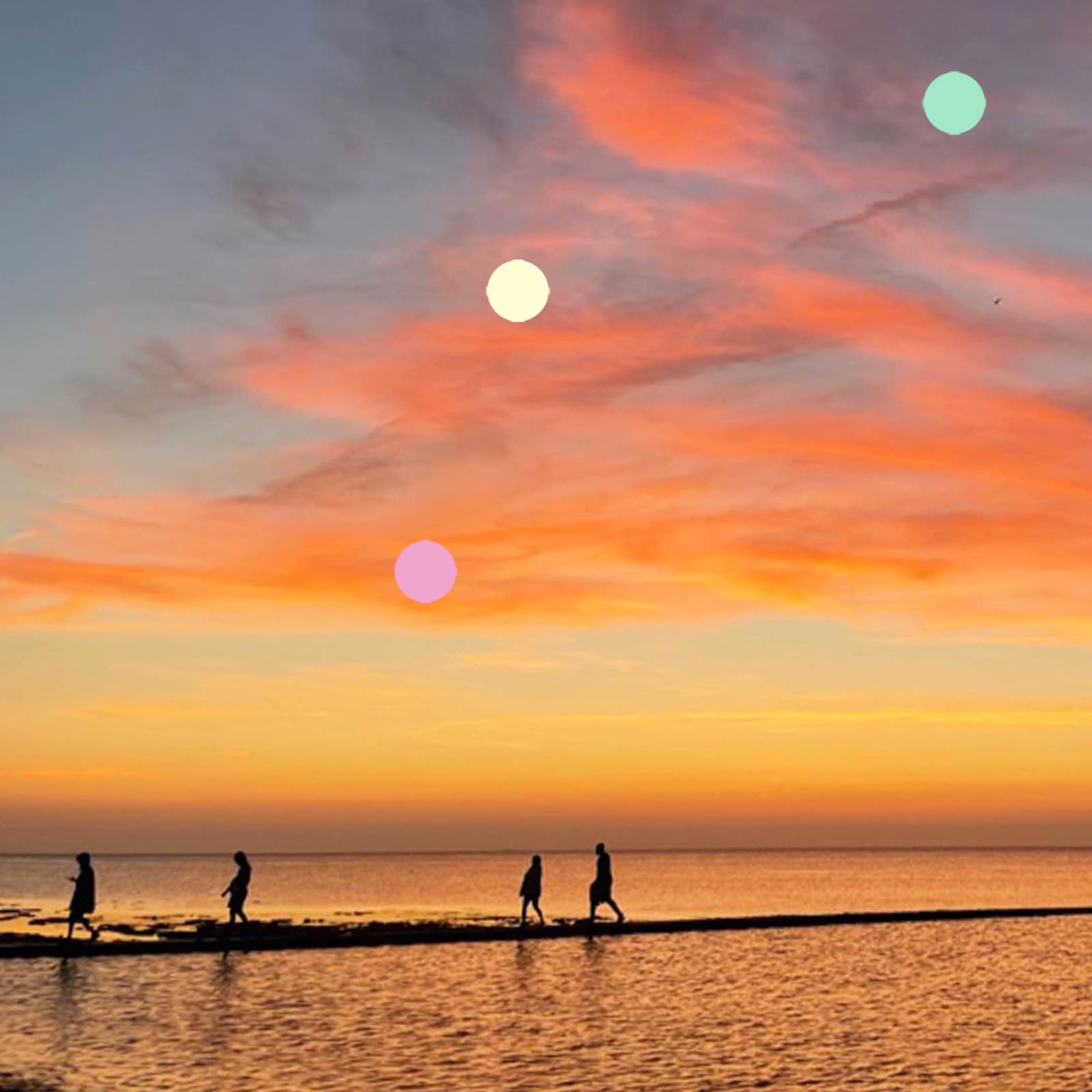 Marée haute au coucher du soleil | Sons du coucher du soleil de Margate