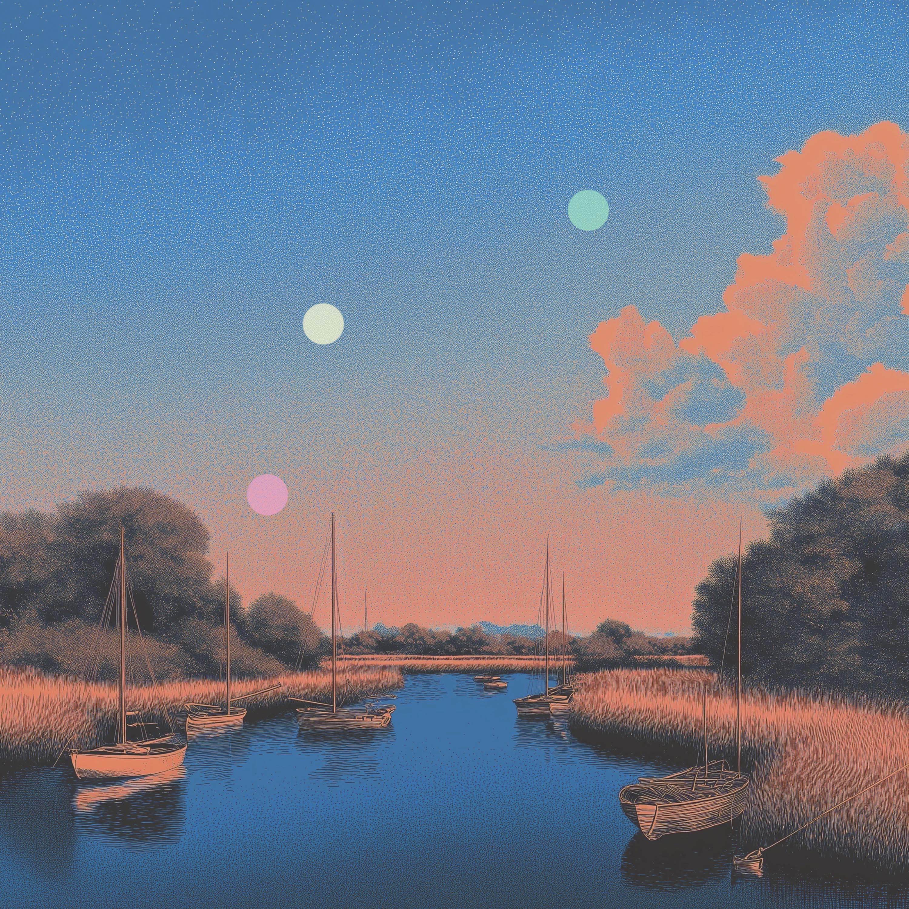 Doux Sons de la Rivière et Oiseaux d'Été | Matinée aux Norfolk Broads