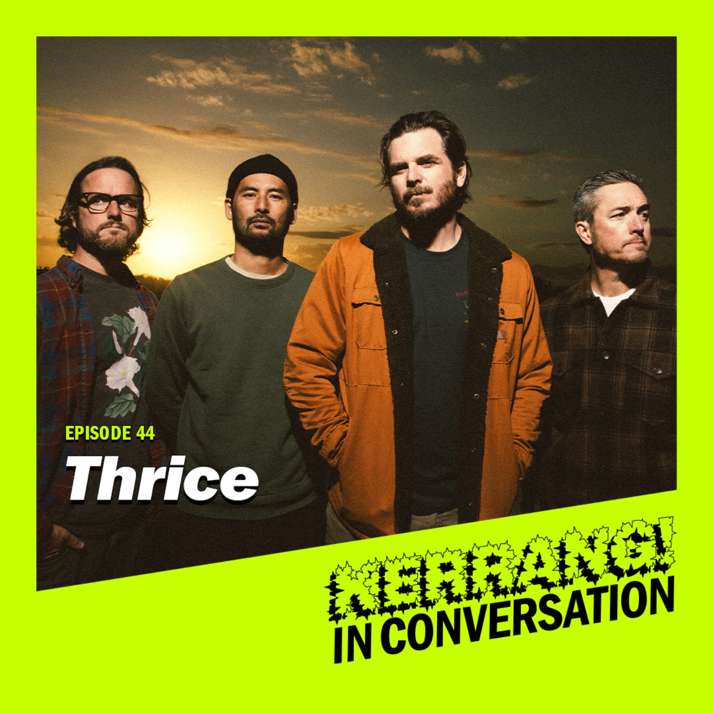 Thrice: Standing your ground, the importance of innovation and the secret to longevity episode artwork