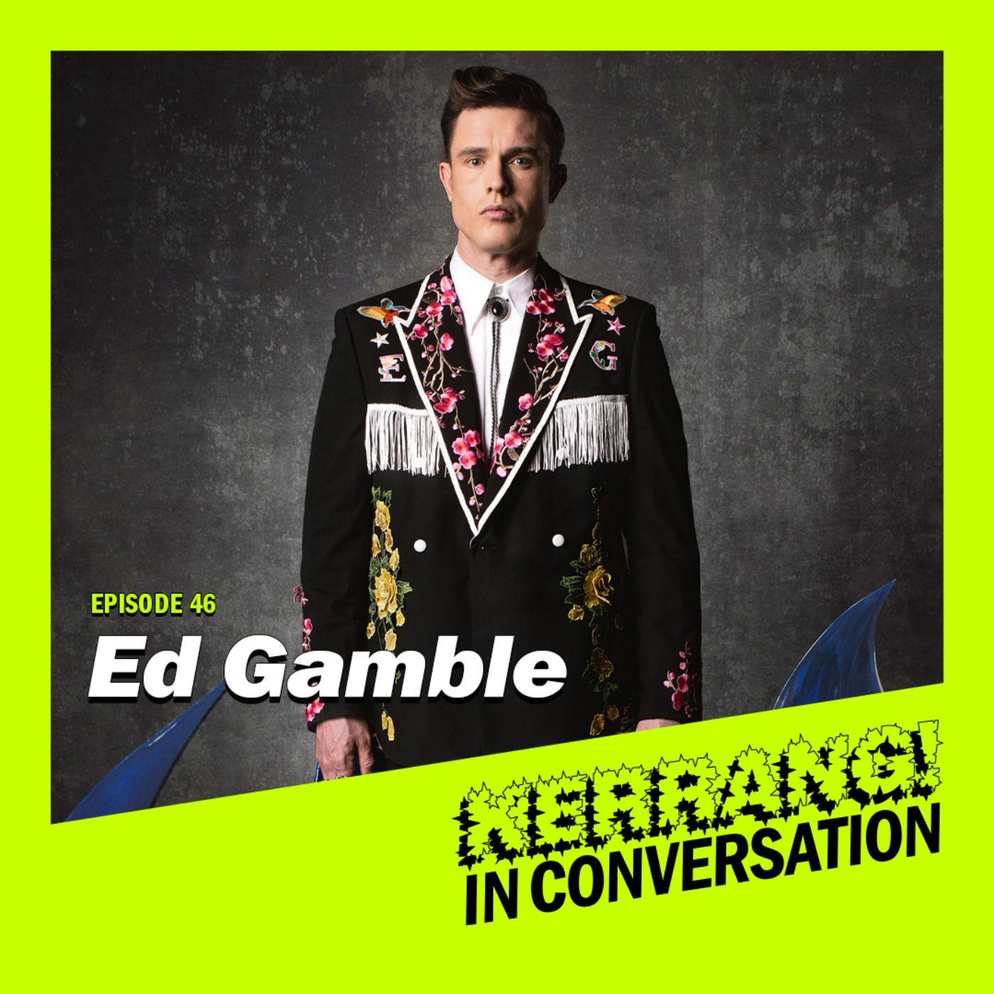 Ed Gamble: Burning pubes, horrifying playlists and a misguided power metal phase episode artwork