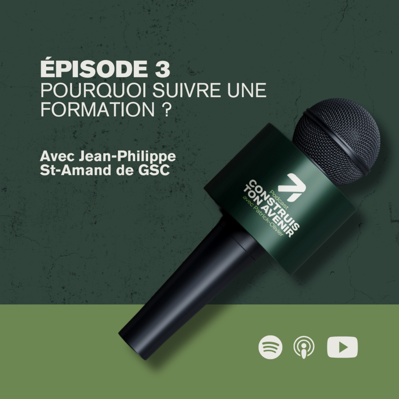 Construis ton avenir avec Patrick-Olivier : Le podcast pour les entrepreneurs en développement