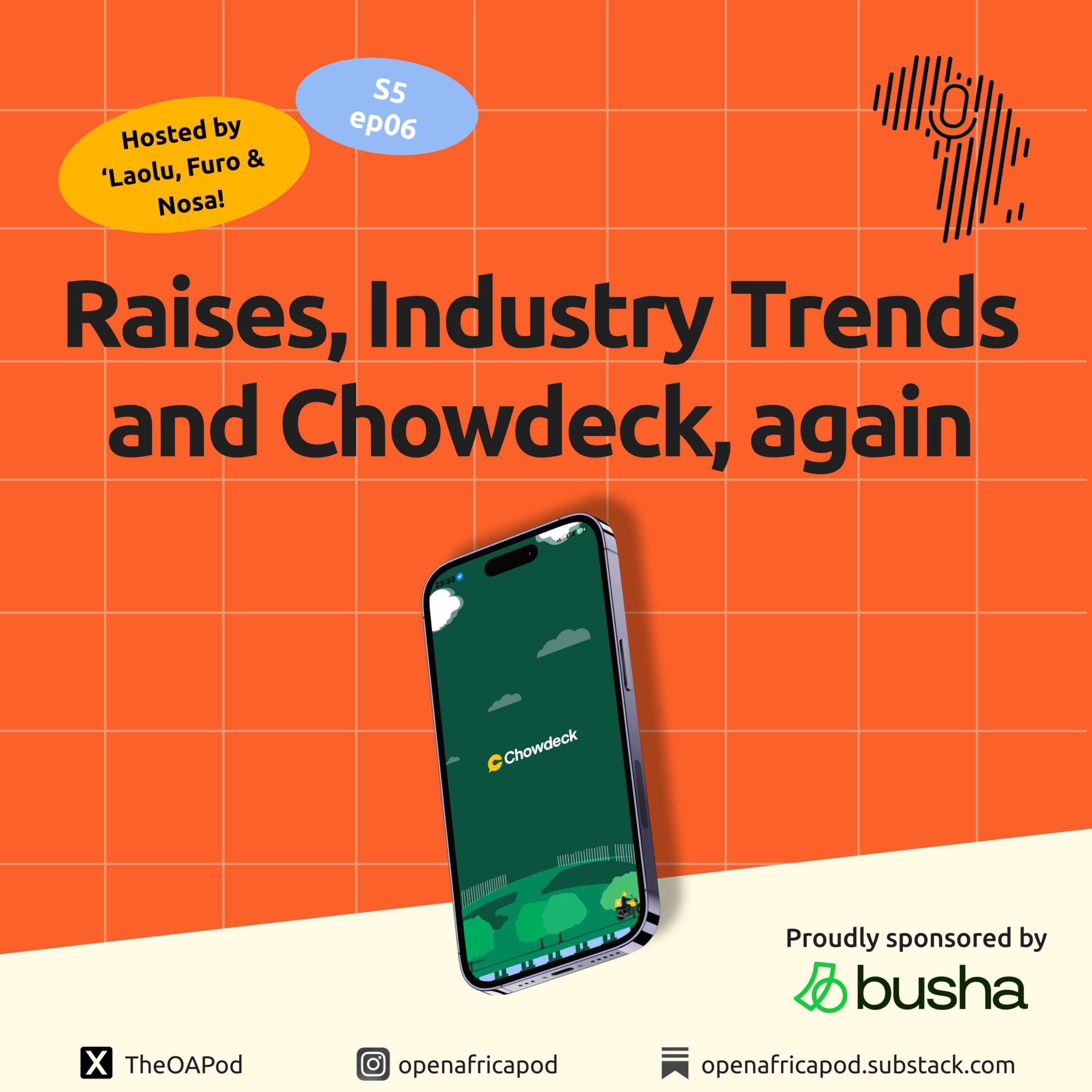 Raises, Industry Trends and Chowdeck, again