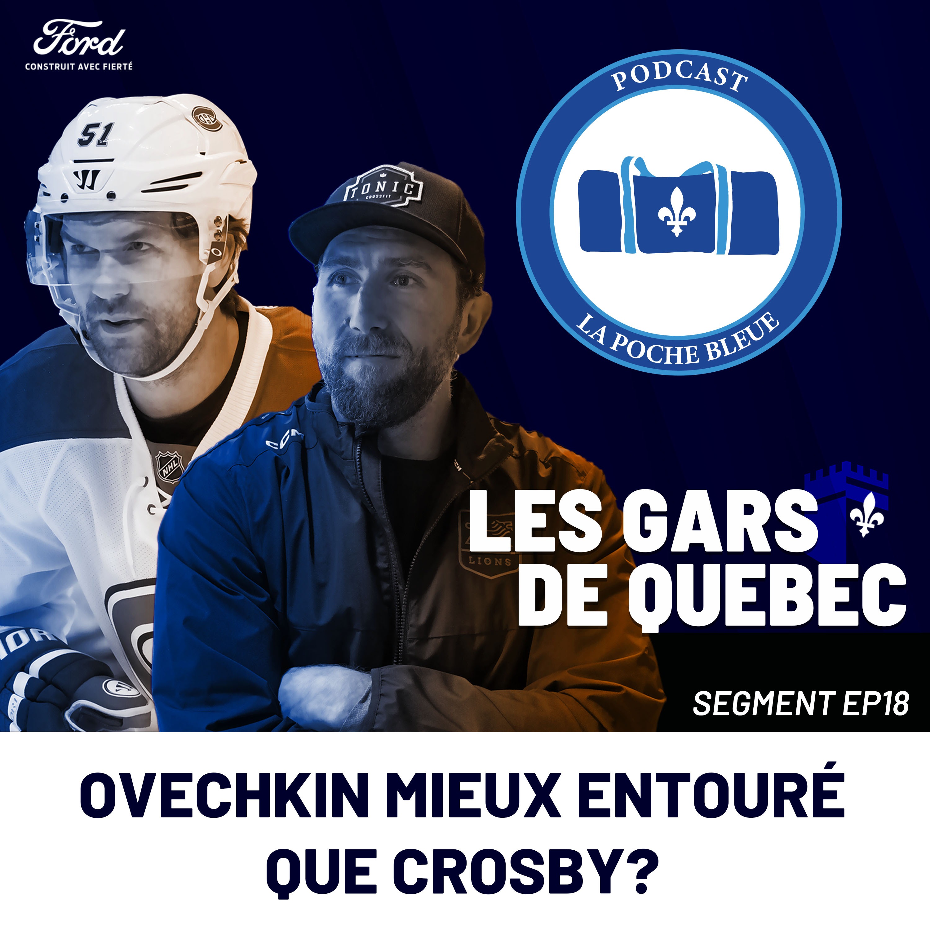 Ovechkin mieux entouré que Crosby? - Les gars de Québec - S06É18