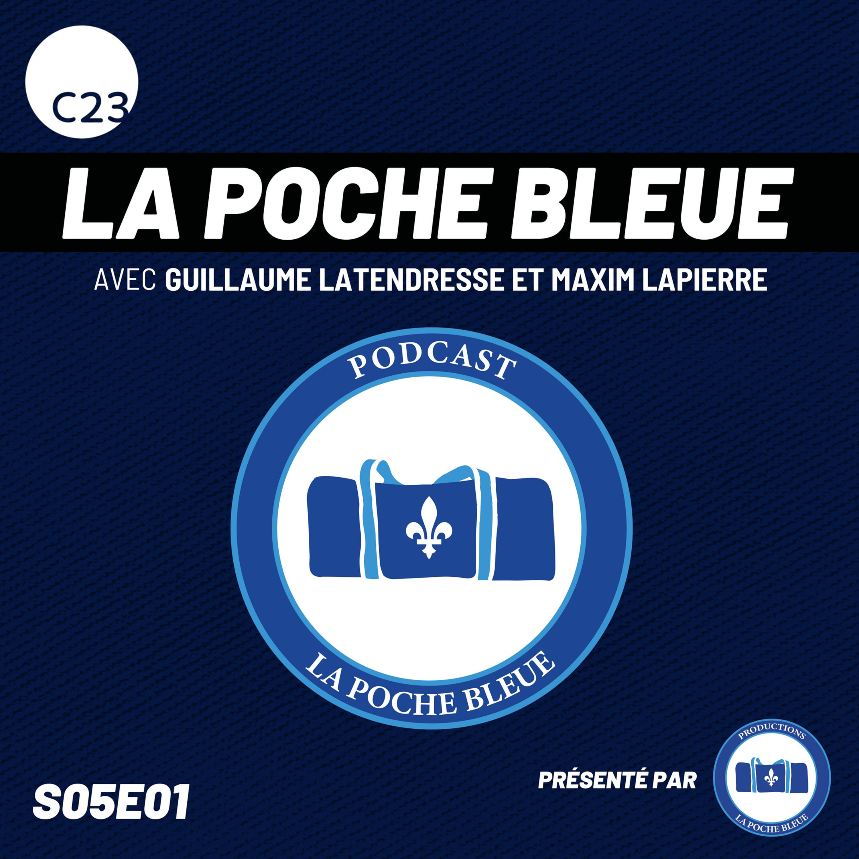 Michel Bergeron, Rodger Brulotte, Jean Perron, Éric Bélanger et Marie-Eve Dicaire Dans La Poche Bleue