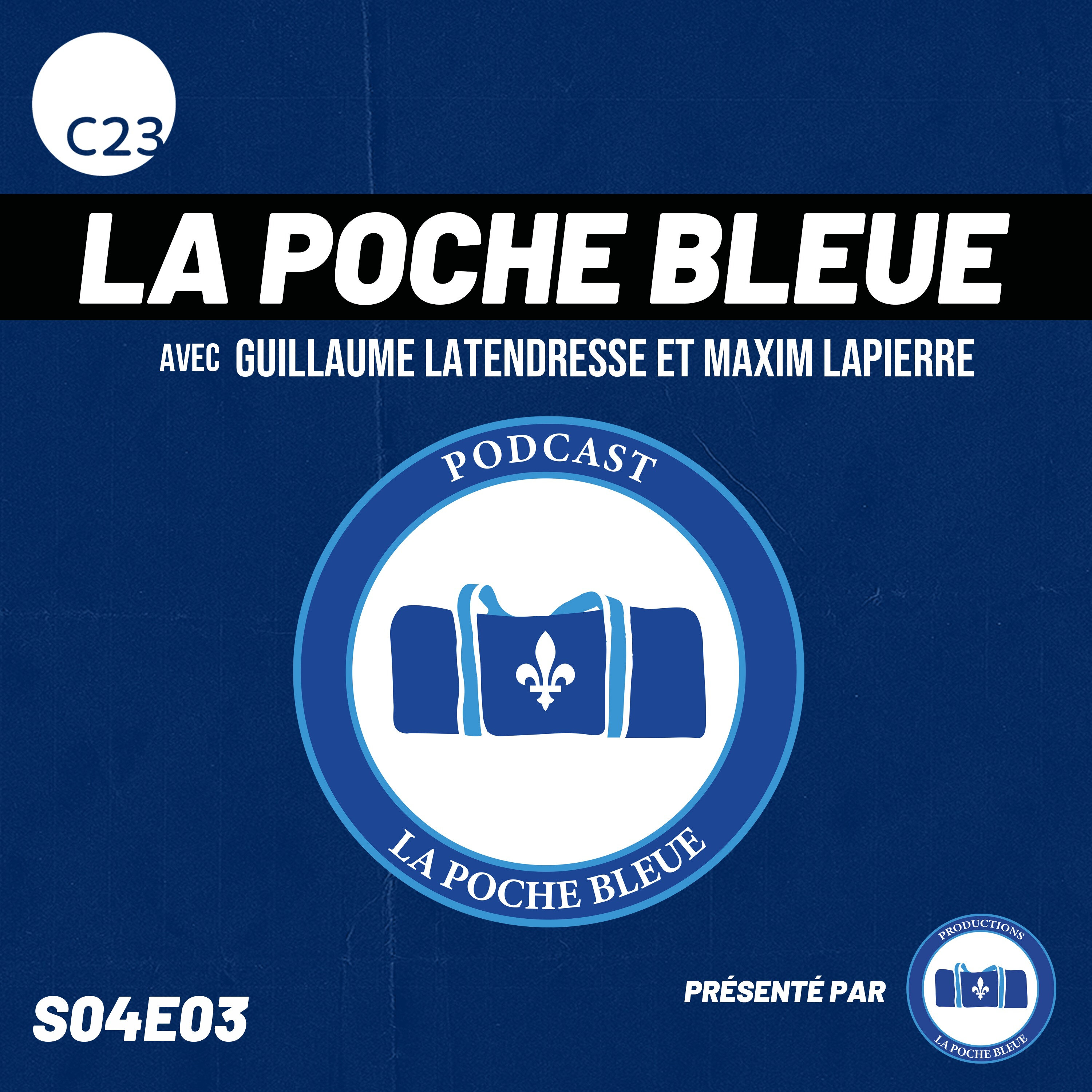 Pierre Dorion, Derek Roy, Marie-Eve Dicaire et Réjean De Terrebonne Dans La Poche Bleue