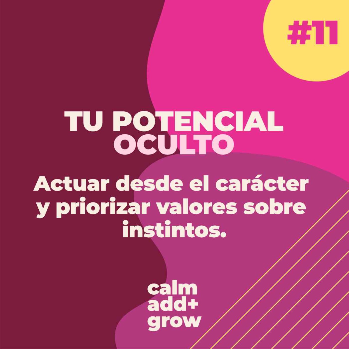 11. Tu Potencial Oculto | Actuar desde el carácter y priorizar valores sobre instintos