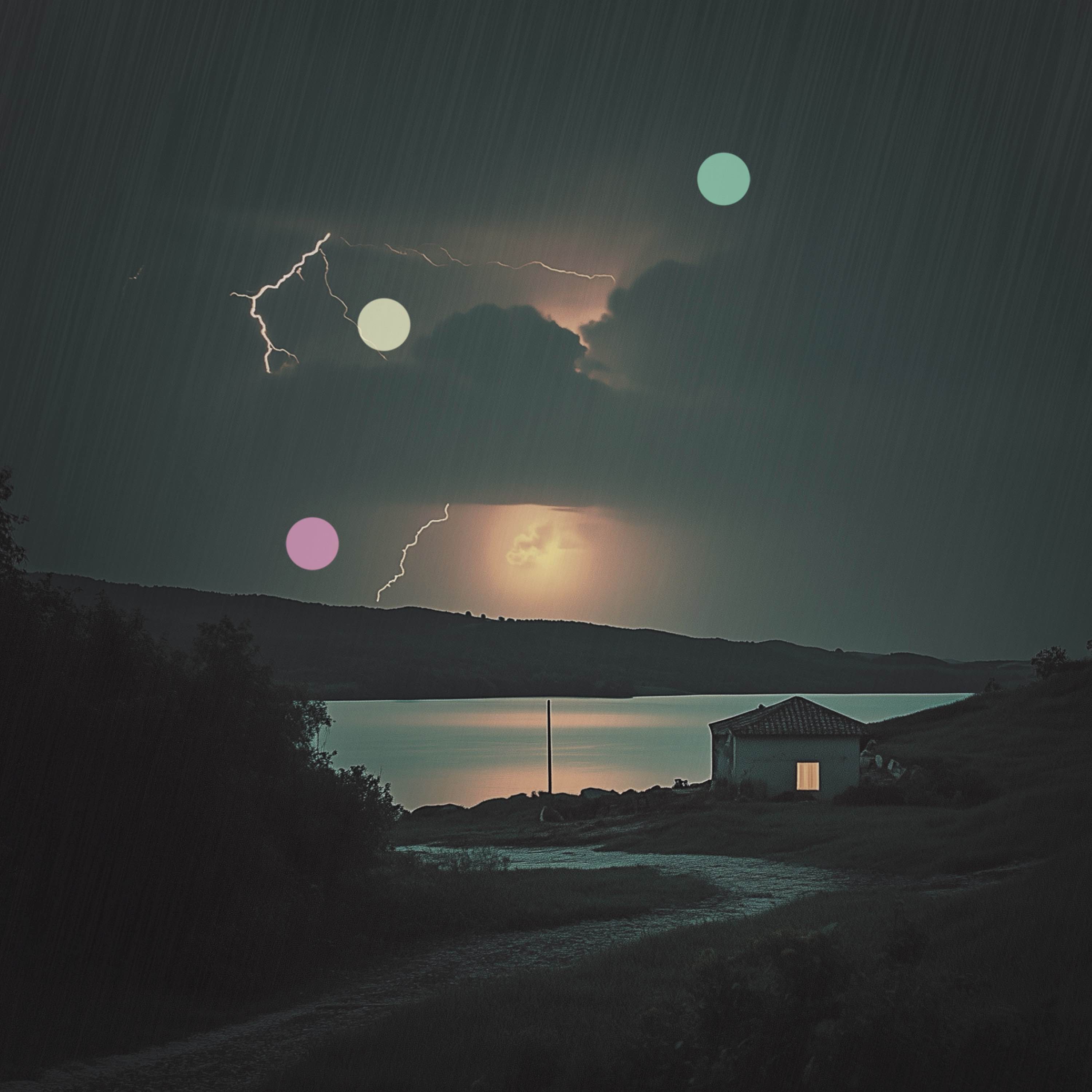 雨と遠くの雷 | 一瞬の美 – 睡眠音 & ホワイトノイズ