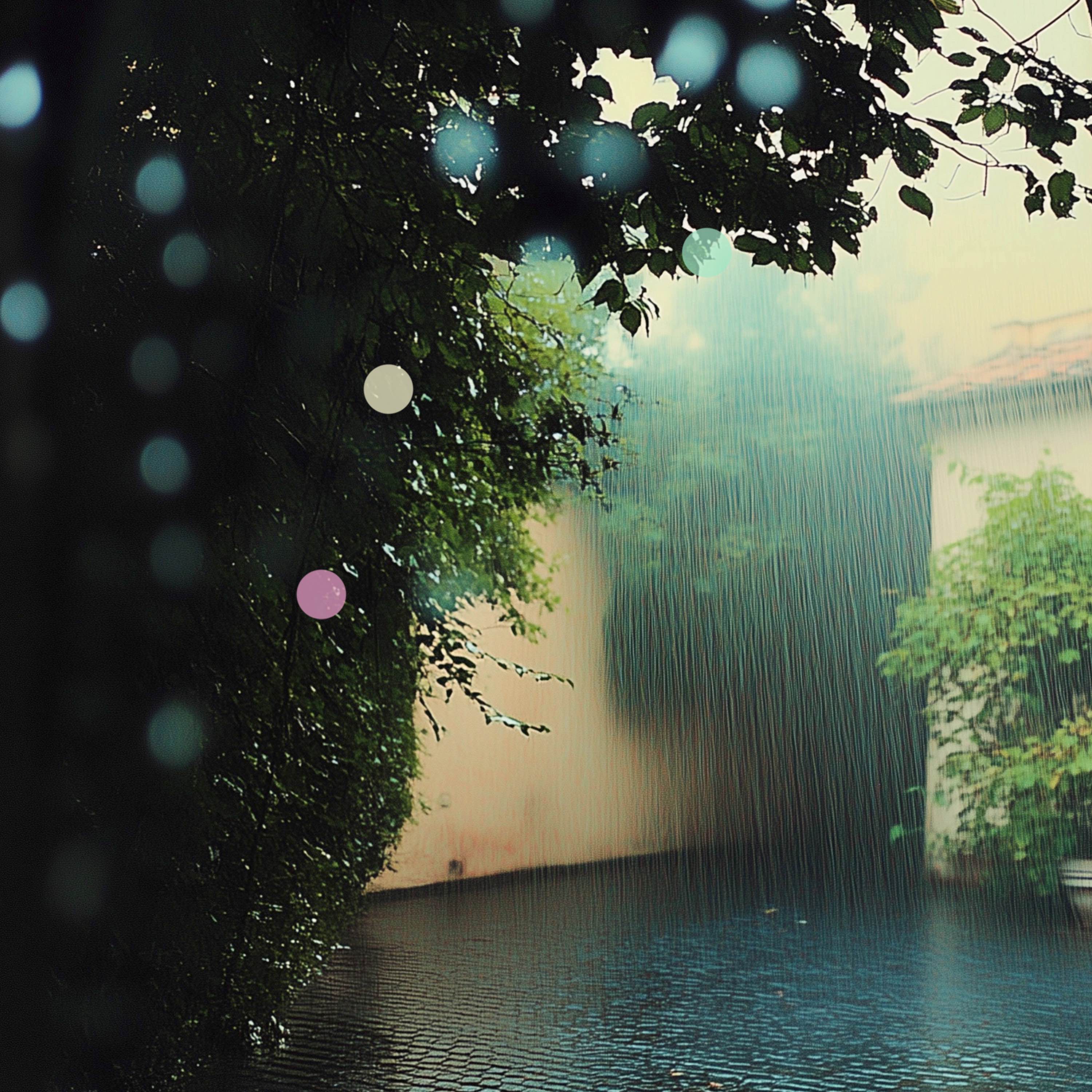 ASMR ローマの雨 | 秘密の中庭のアンビエンス – 睡眠音 & ホワイトノイズ