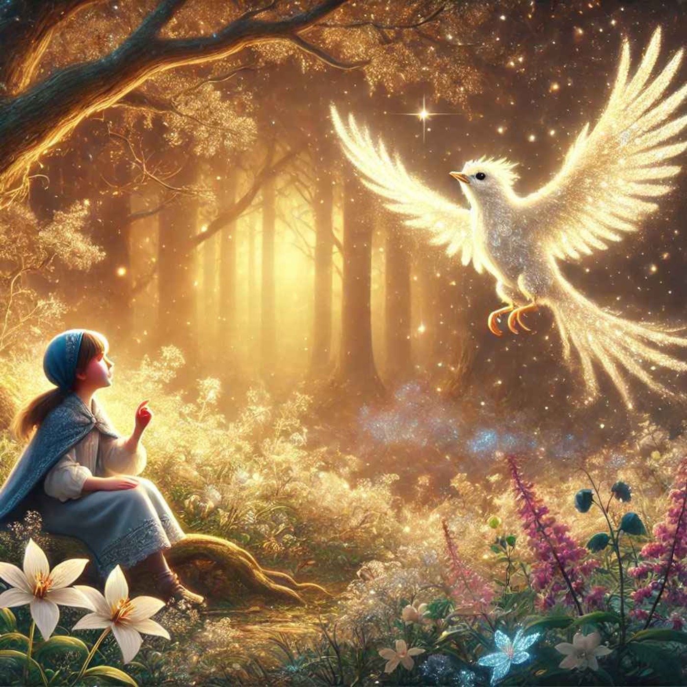 177 | Beginner - Short Story: The Bird That Sang Dreams [English Listening Practice]