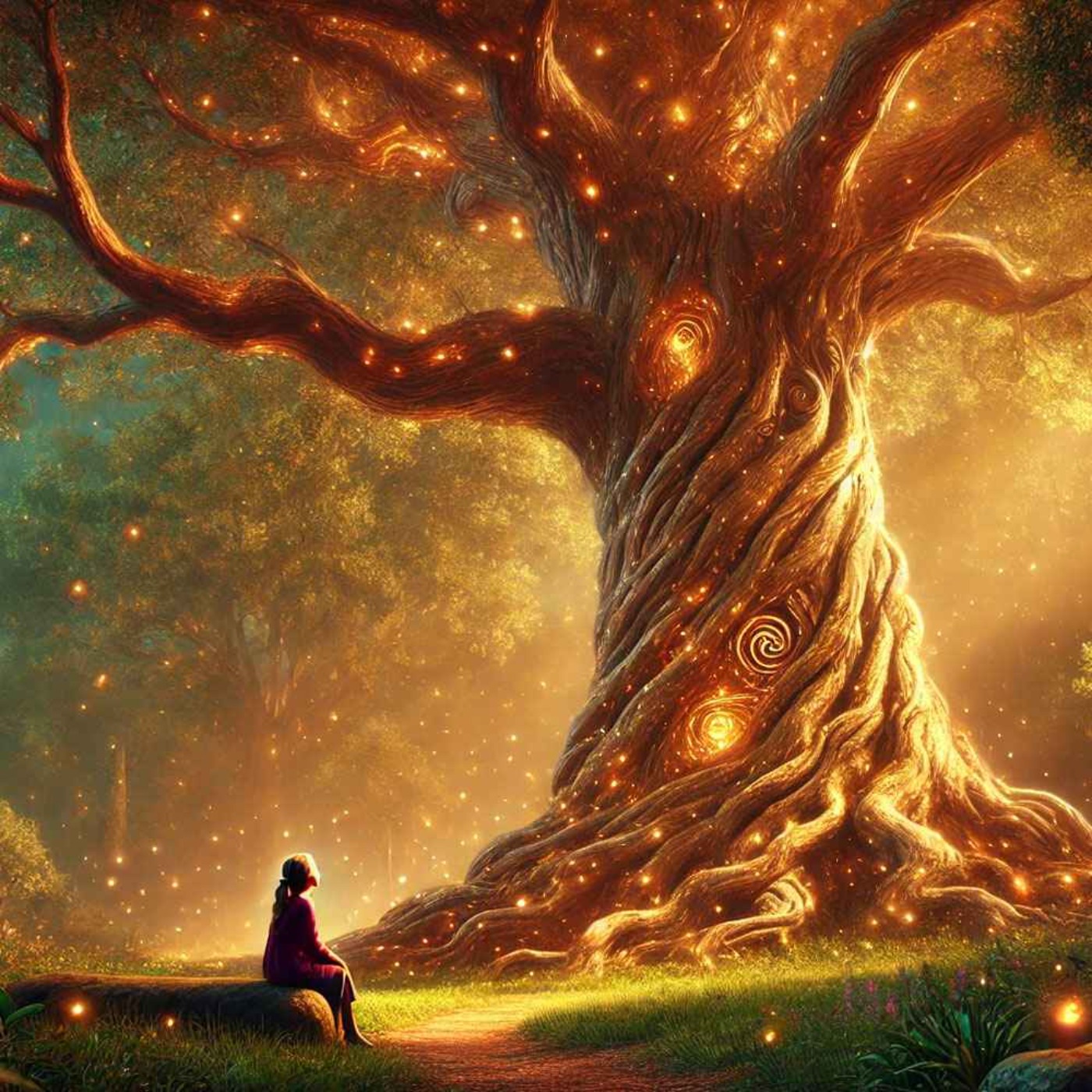 183 | Beginner - Short Story: The Tree That Told Stories [English Listening Practice]