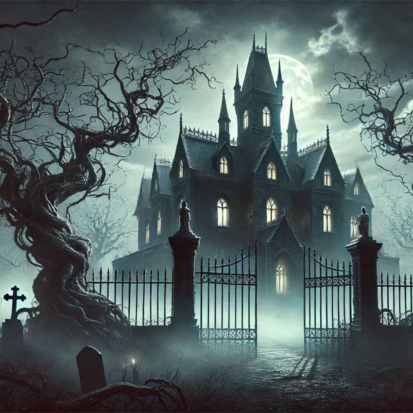 206 | Advanced - Short Story: The Curse of Ashford Manor [English Listening Practice]