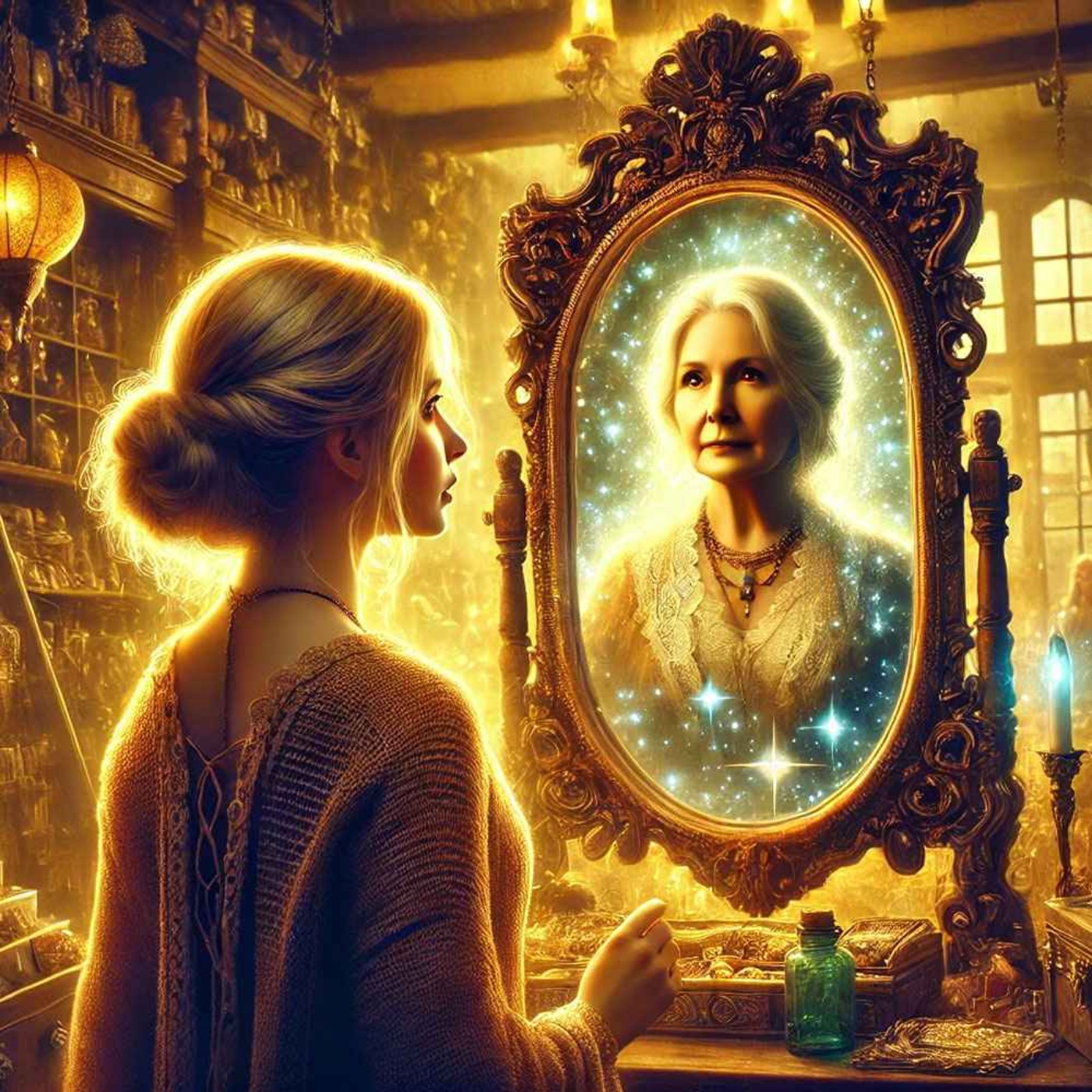 222 | Intermediate - Short Story: The Enchanted Mirror [English Listening Practice]