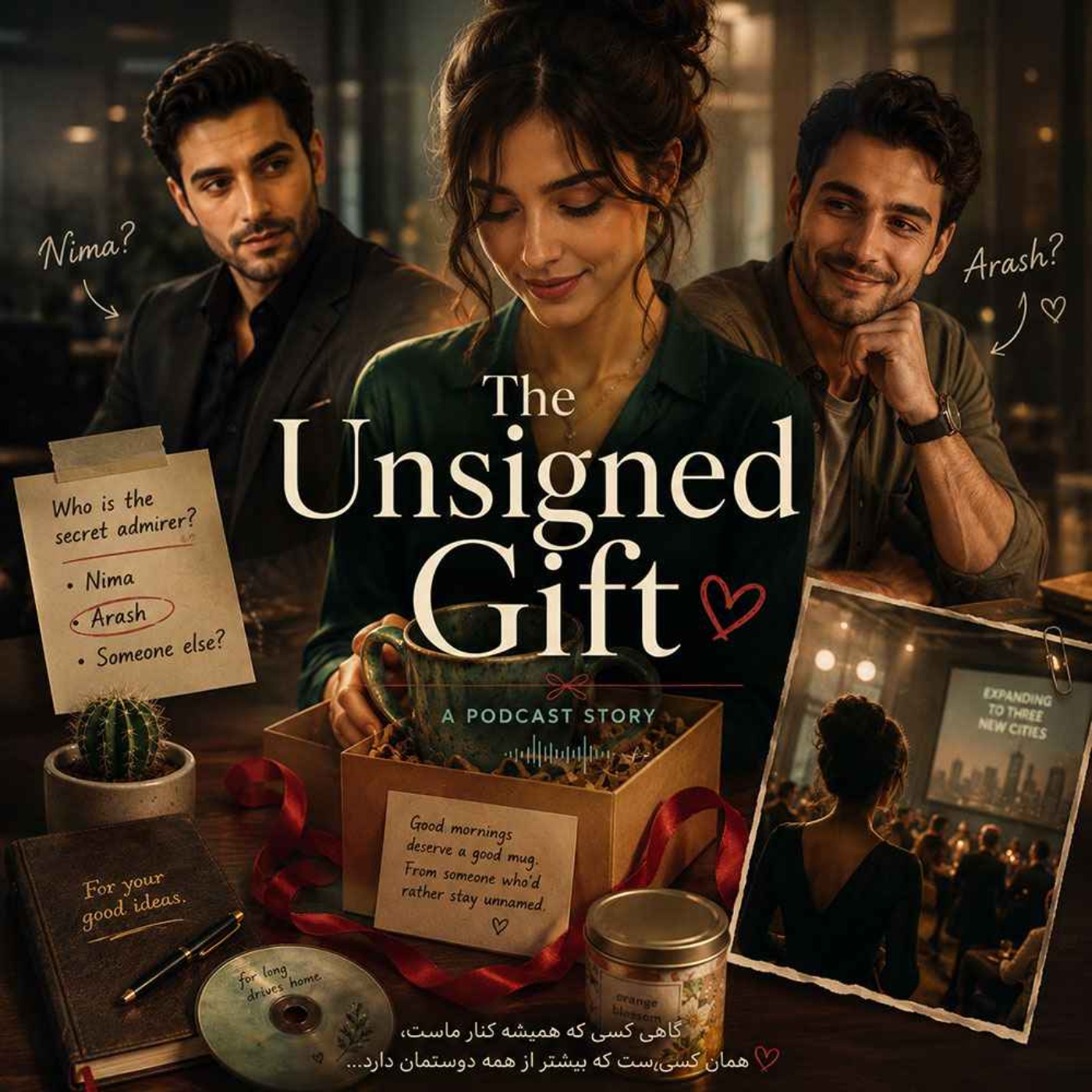 359 | Short Story: The Unsigned Gift (Intermediate English Story)