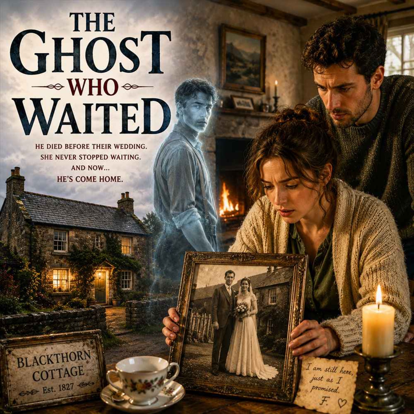 375 | Short Story: The Ghost Who Waited (Intermediate English Story) episode artwork