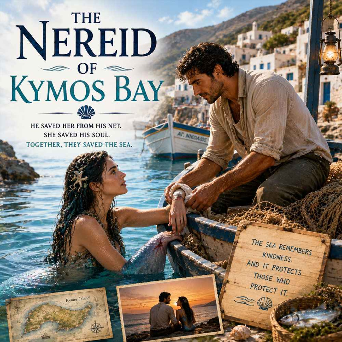 376 | Short Story: The Nereid of Kymos Bay (Intermediate English Story) episode artwork