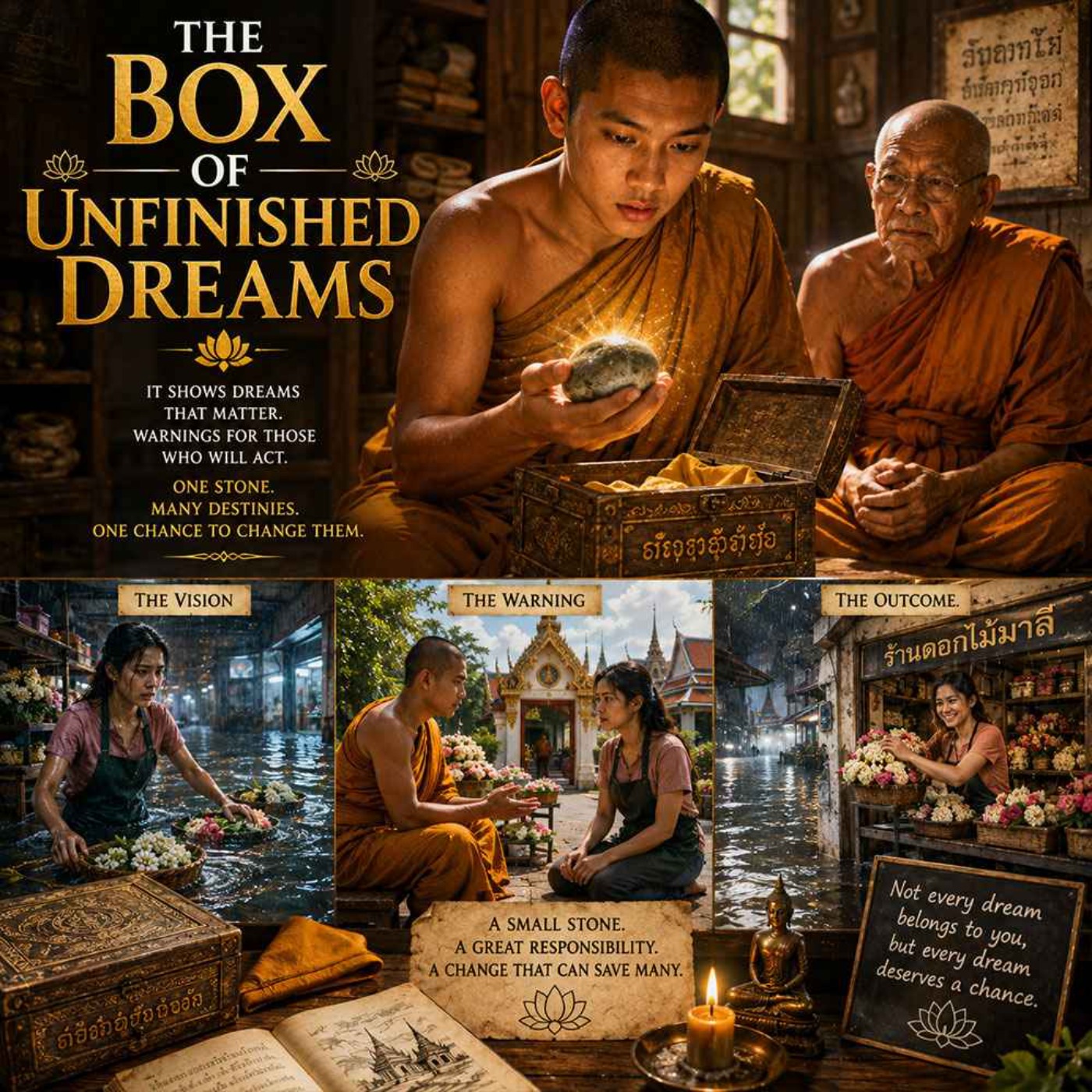 378 | Short Story: The Box of Unfinished Dreams (Intermediate English Story) episode artwork