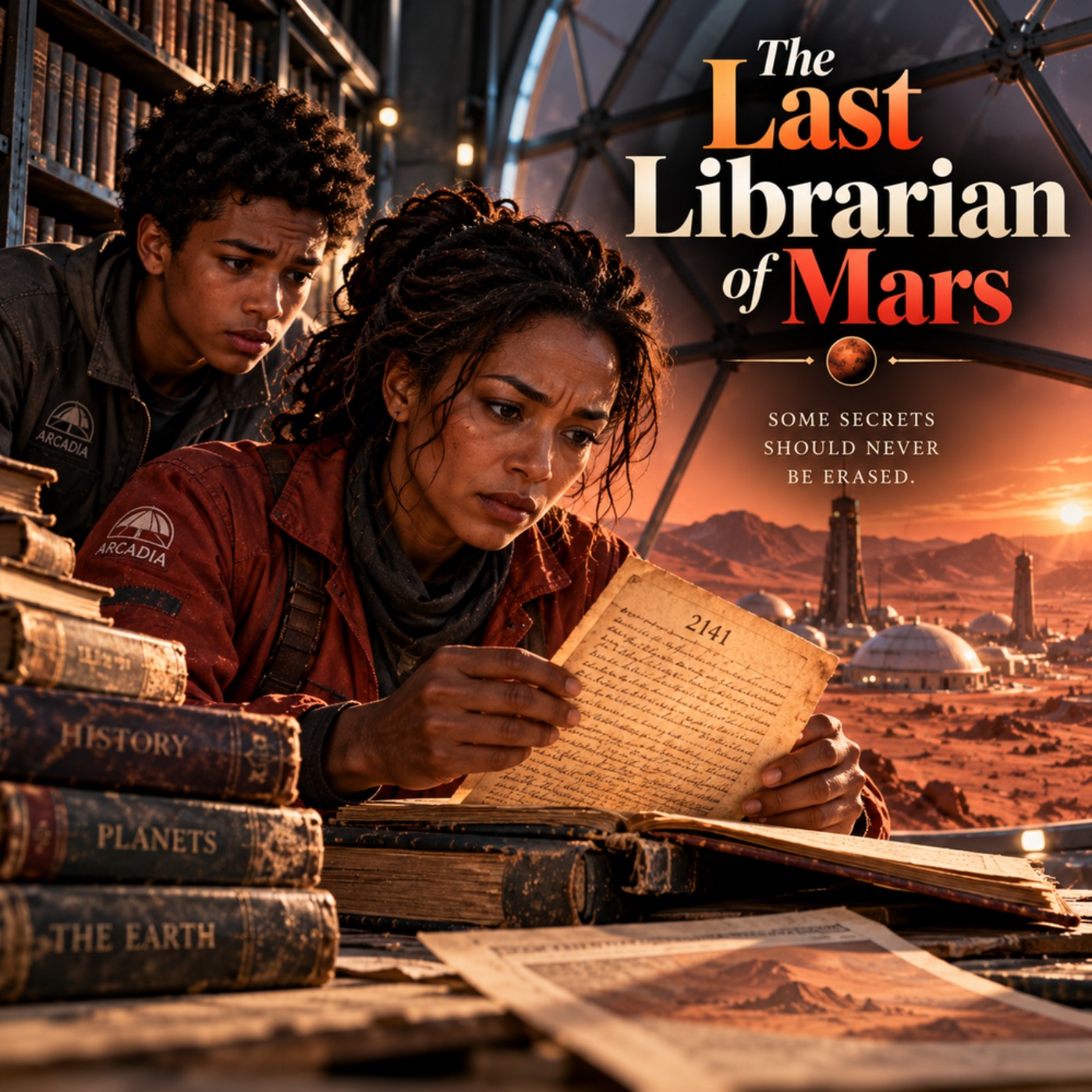 416 | Short Story: The Last Librarian of Mars (Intermediate English Story)