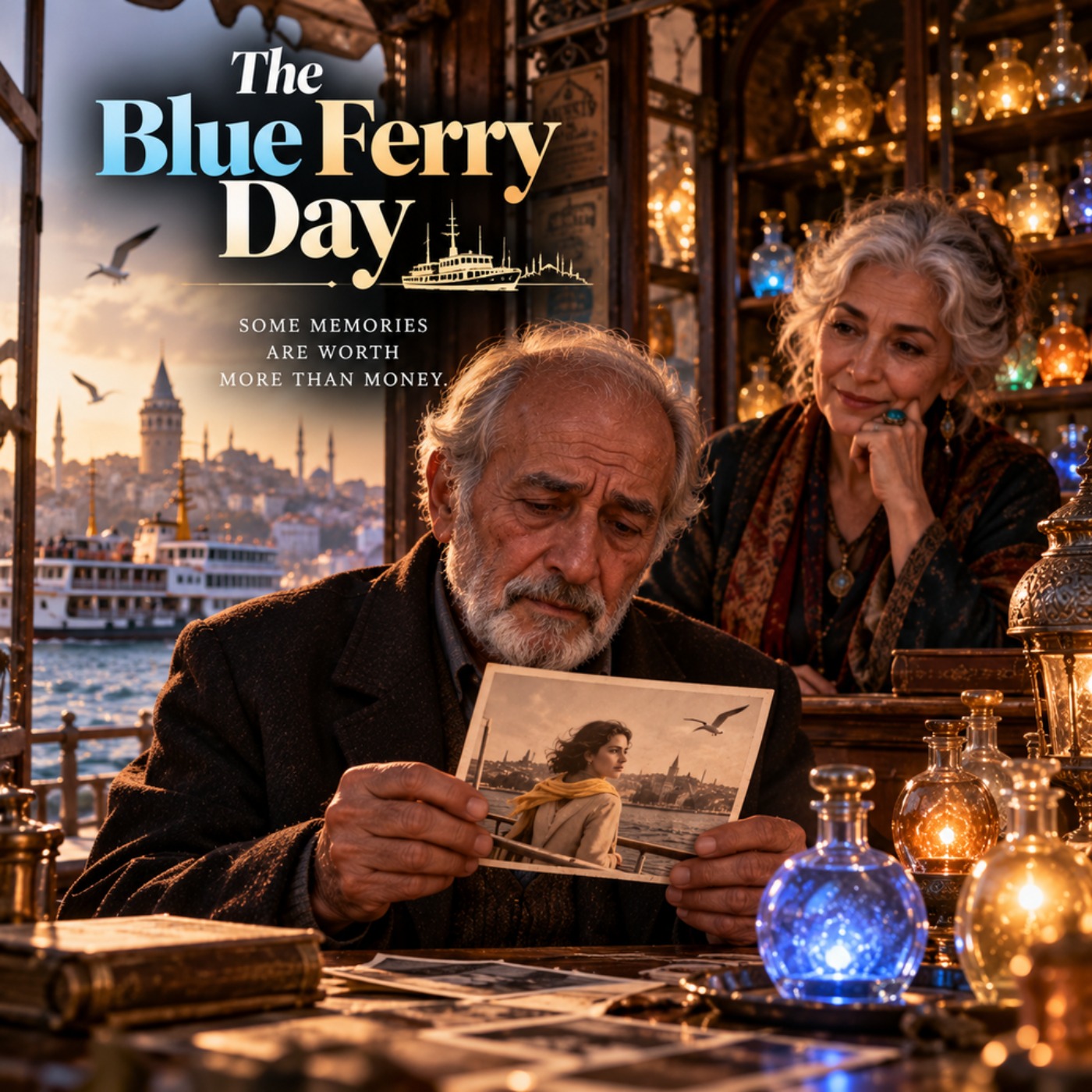 420 | Short Story: The Blue Ferry Day (Intermediate English Story) episode artwork