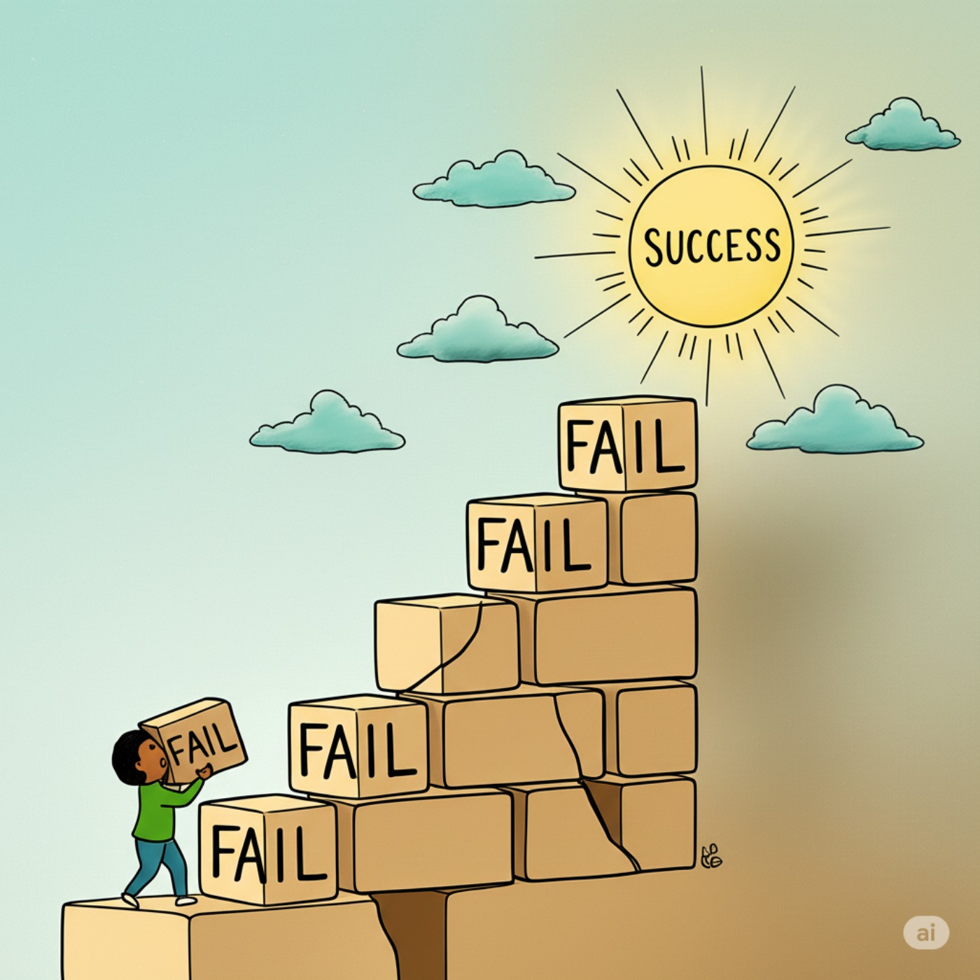 English Podcast - Dealing With Failure And Learning From Mistakes  | 🎧 Intermediate