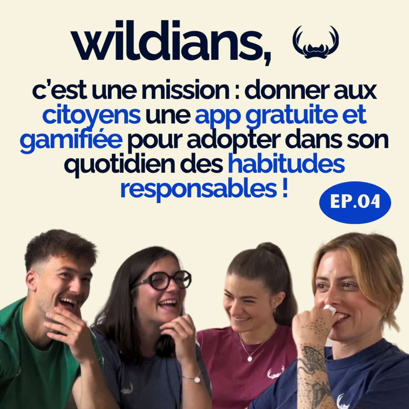 Papotons sur qui se cache derrière Wildians, comment on s’est retrouvé à développer une appli pour adopter des habitudes responsables et sur l’avenir de l’Asso ! episode artwork