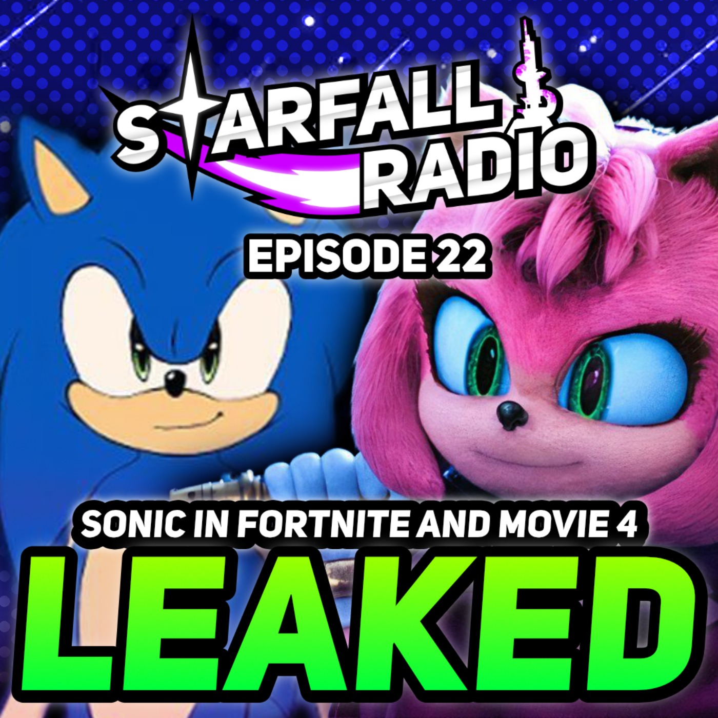Sonic in Fortnite & Sonic Movie 4 Plot LEAKED?! Our Thoughts (with Mr. Lag) | Starfall Radio #22 episode artwork