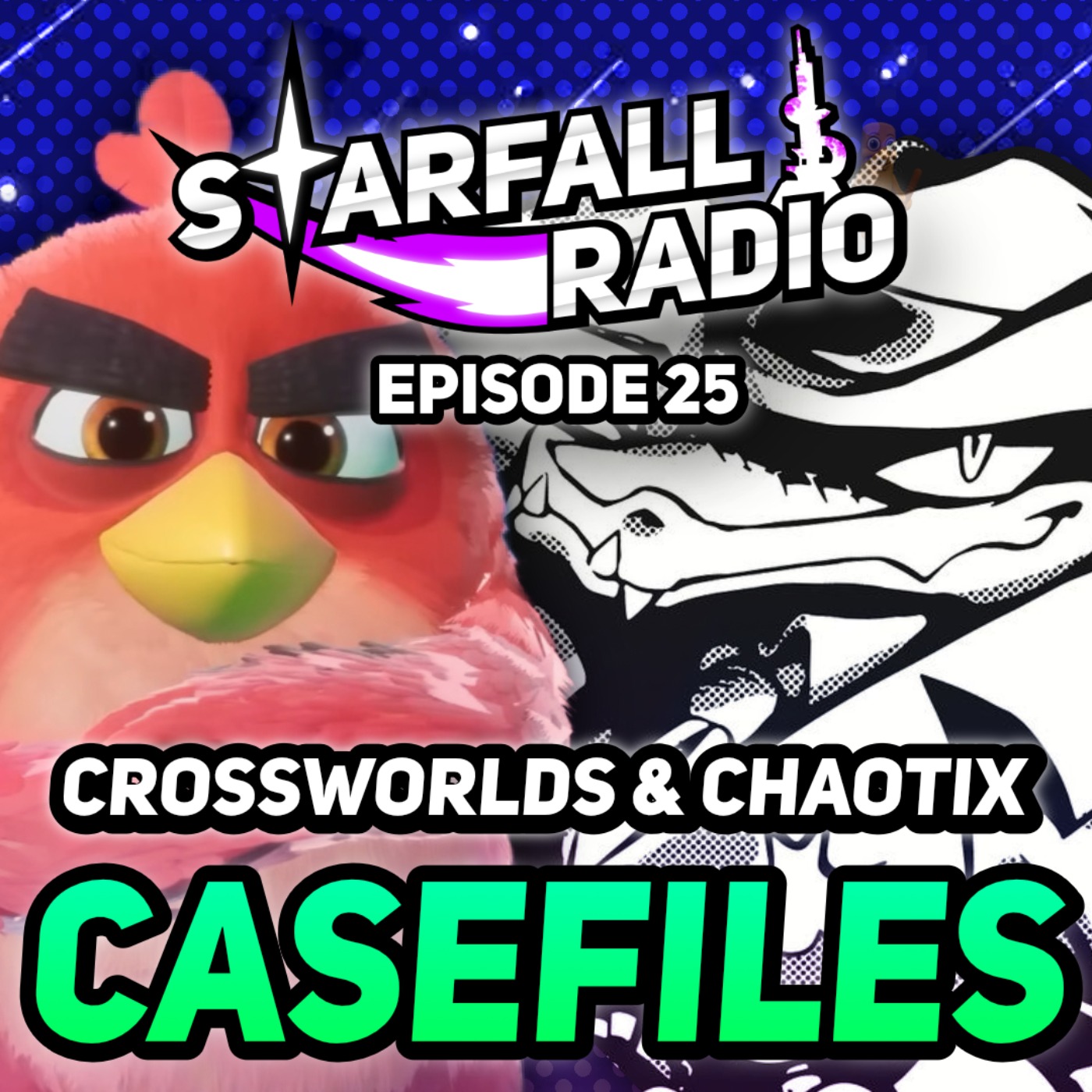 Yapping About New Sonic Racing: CrossWorlds Characters and Chaotix Casefiles | Starfall Radio #25 episode artwork
