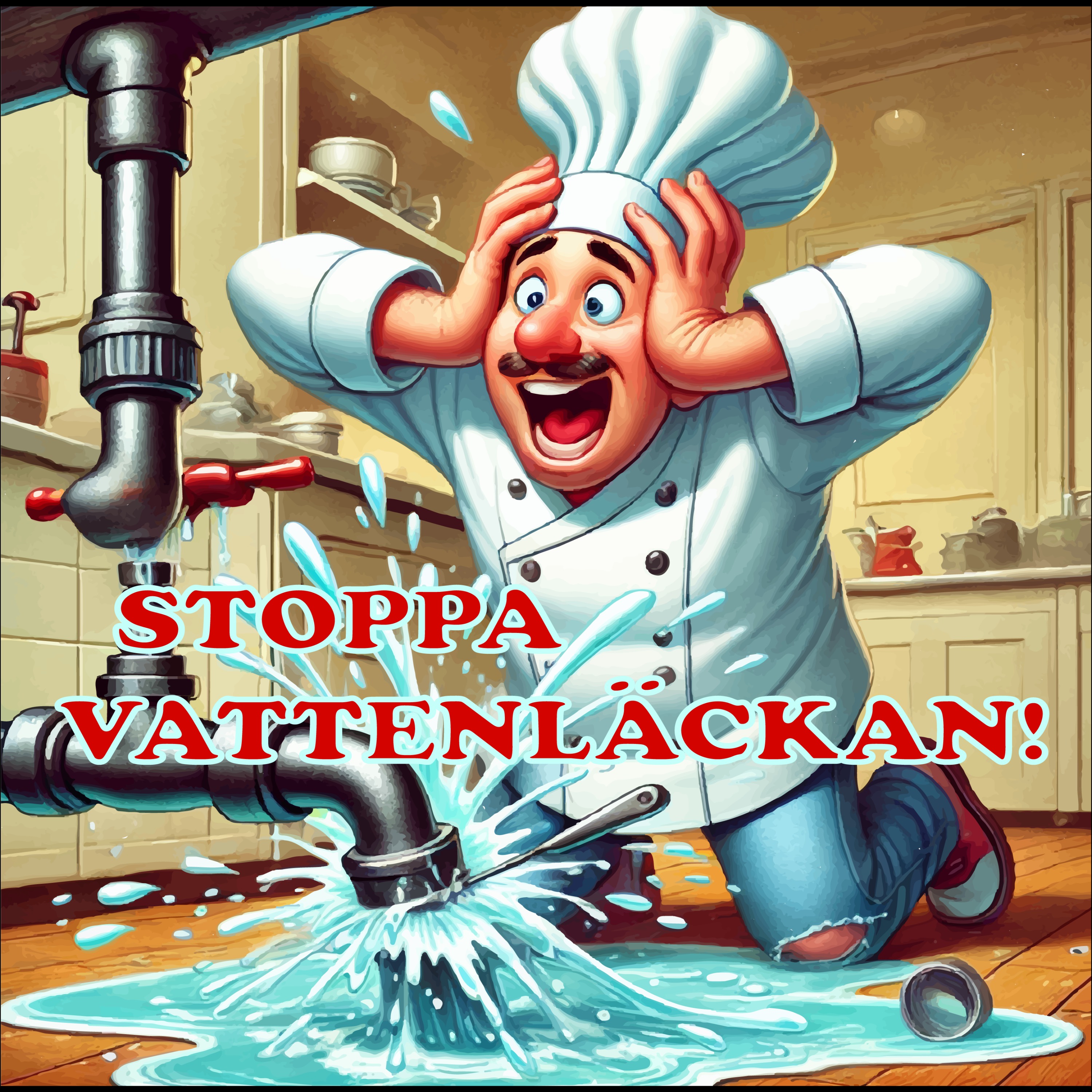Stoppa vattenläckan - Sneakpeak episode artwork