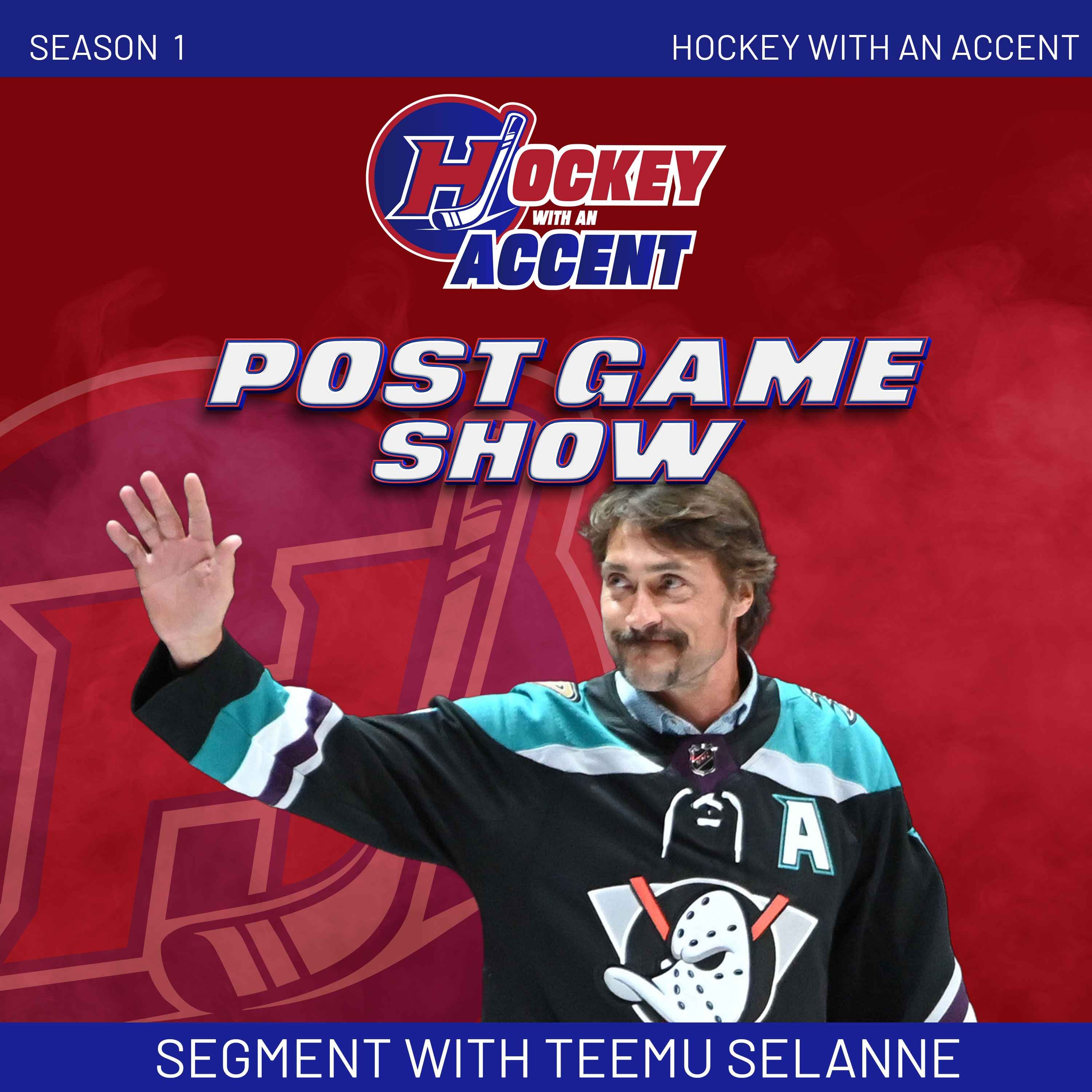 Teemu Selanne had discussions to sign with the Canadiens! | Hockey with an Accent