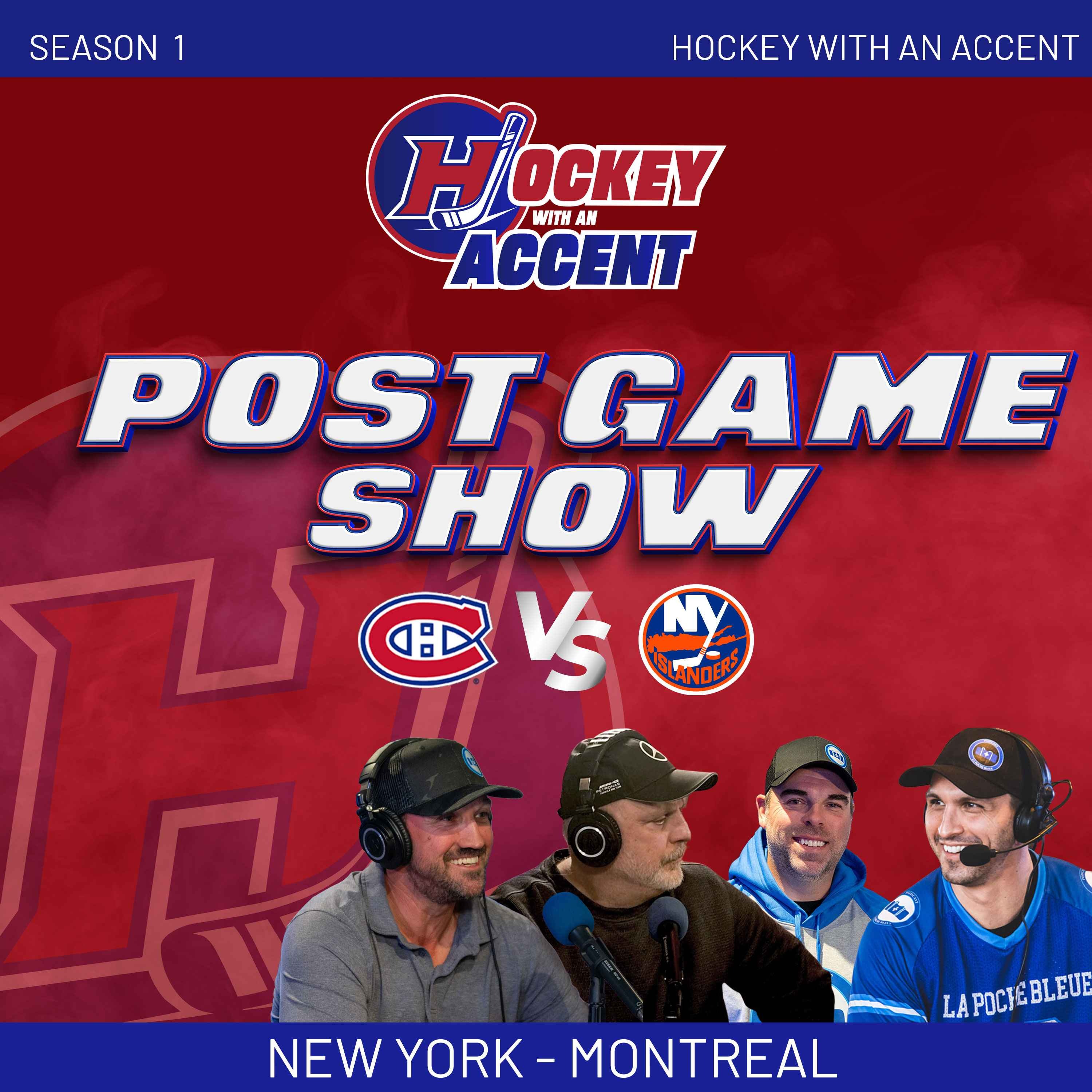 100 points for Nick Suzuki!! | HABS POSTGAME | Hockey with an Accent | SH13 episode artwork
