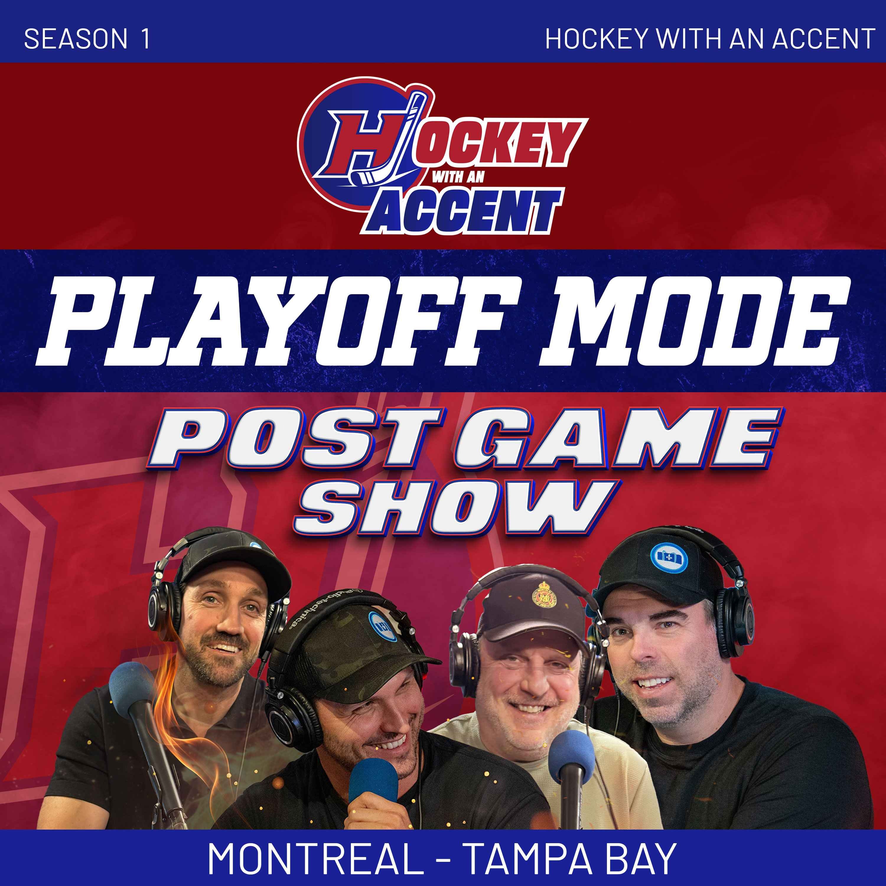 Canadiens vs Lightning: Can the HABS Take a 2-0 Lead Back Home? | Hockey with an Accent | SH15 episode artwork