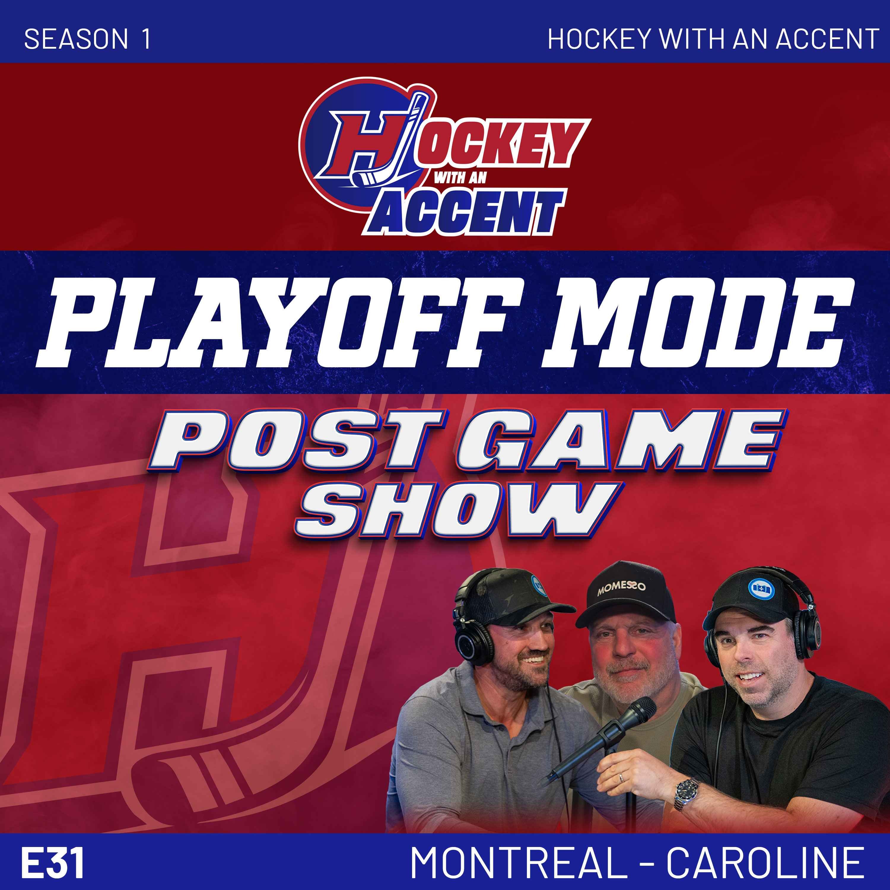 HABS crush the Canes in Game 1 | Hockey with an Accent | SH31 episode artwork