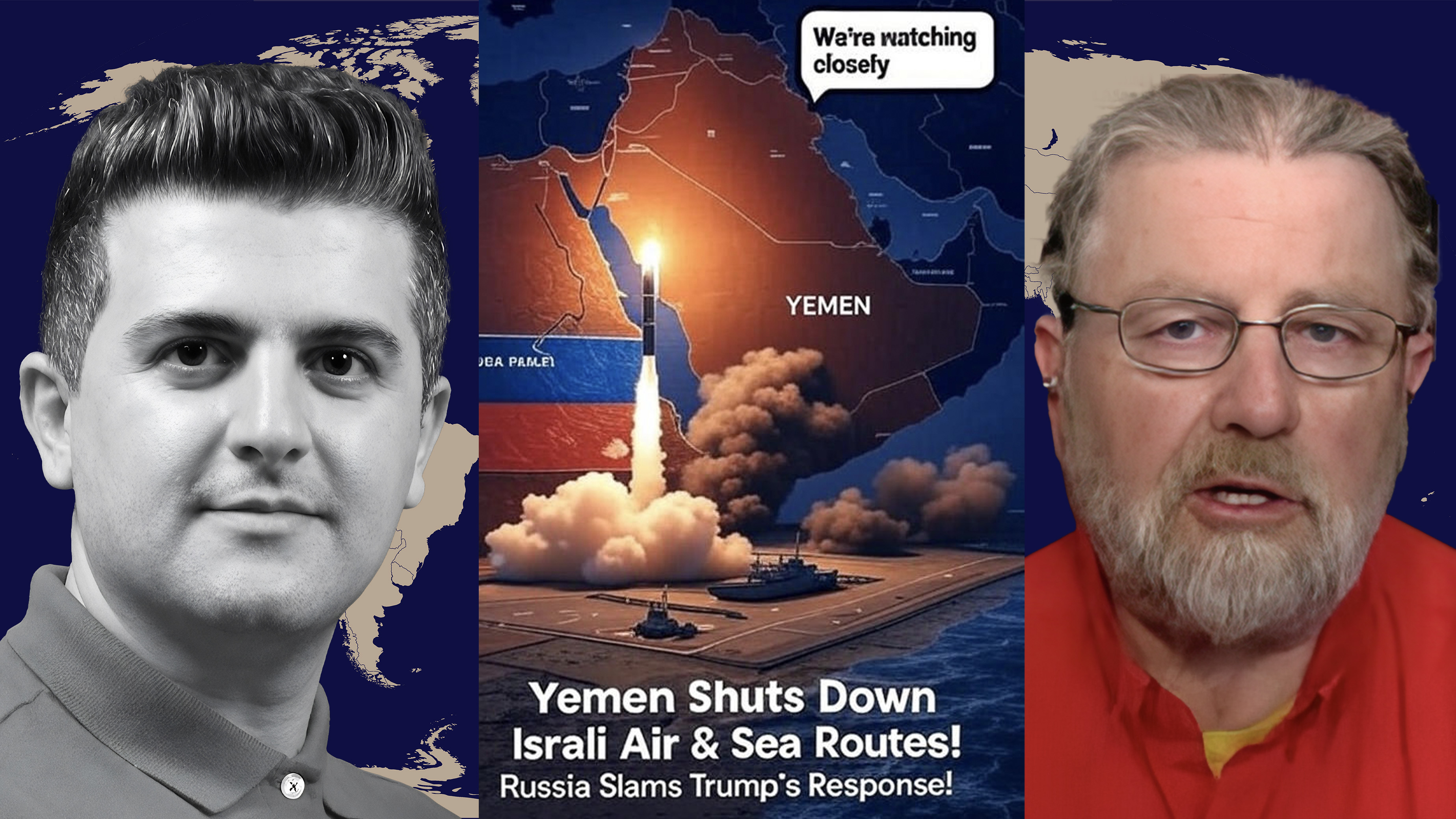 Larry C. Johnson: Yemen CUTS OFF Israel's Airport and Eilat Port-Russia's Bombshell Reply to Trump