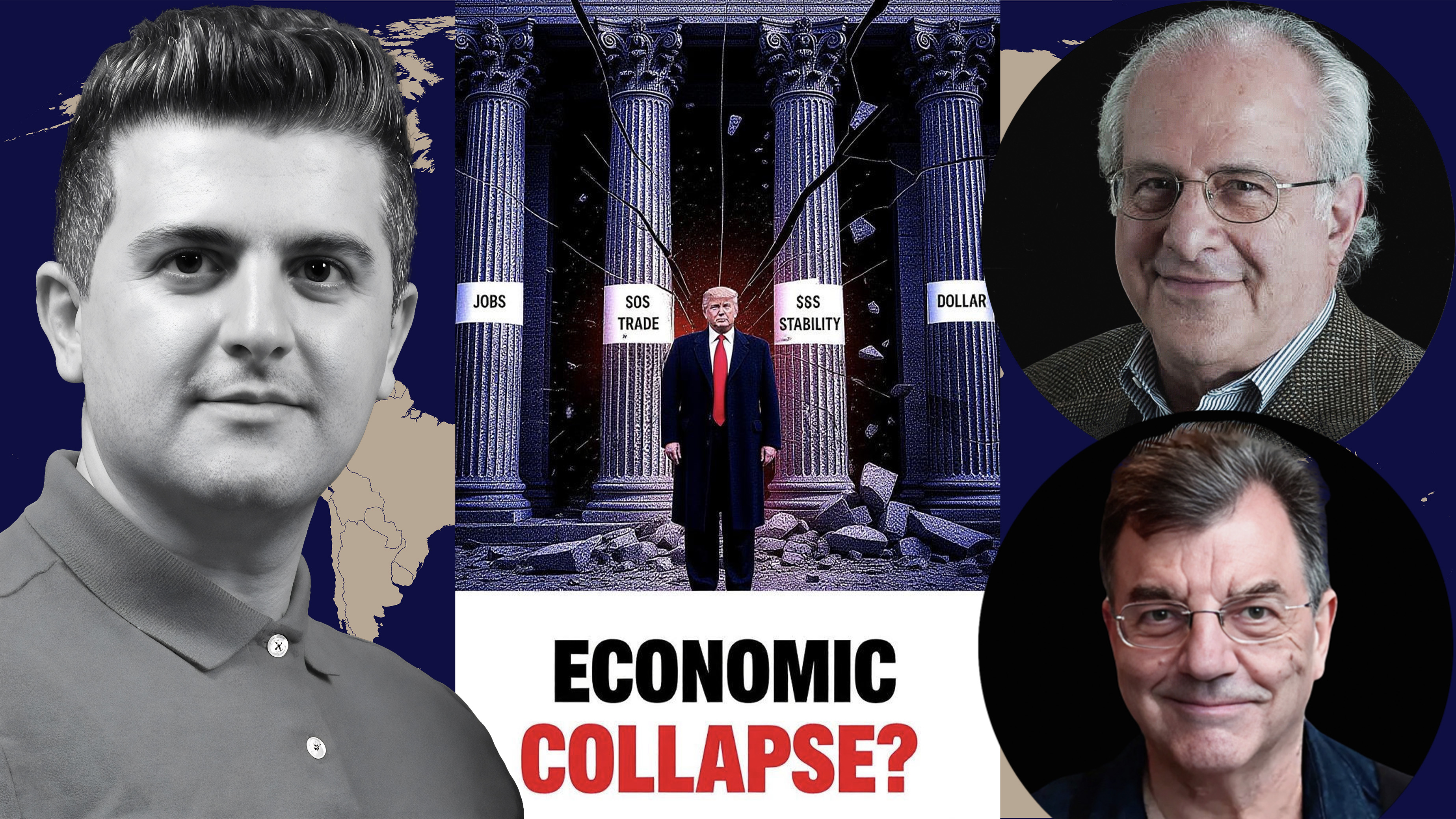Richard Wolff & Michael Hudson: Trump Is Collapsing the Pillars of the U.S. Economy —Disaster Ahead!