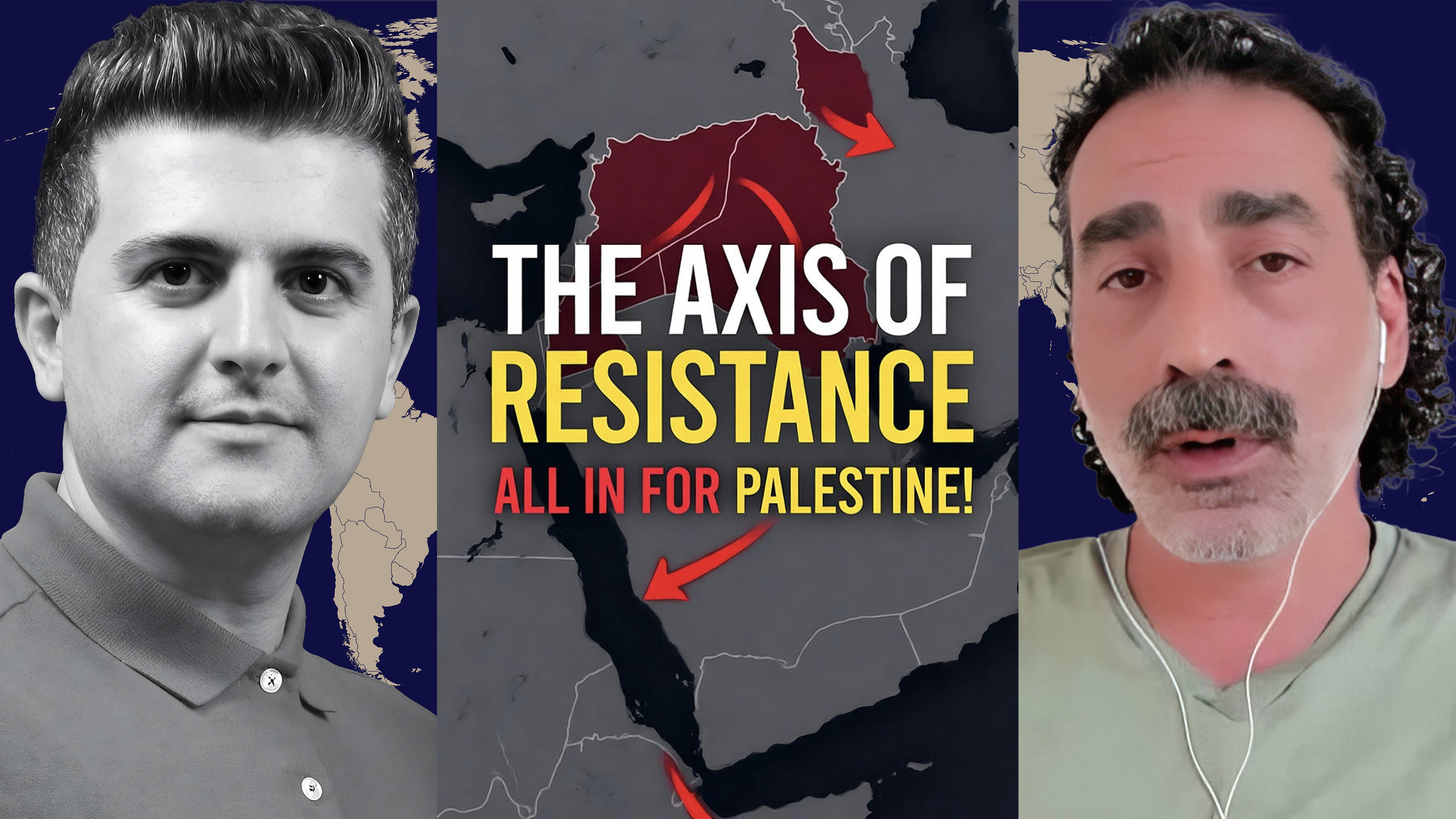 Laith Marouf: The Axis of RESISTANCE ALL IN for Palestine!