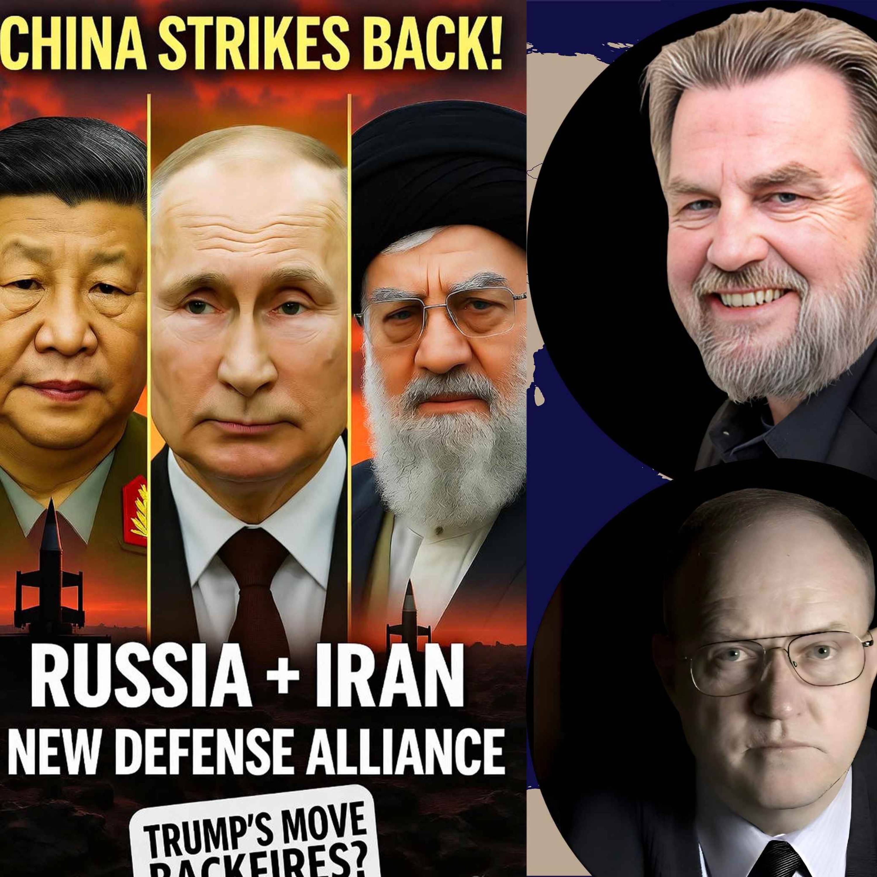 Larry C. Johnson & Col. Larry Wilkerson: China SLAPS Trump's Move — Russia & Iran Form DEFENSE BLOC