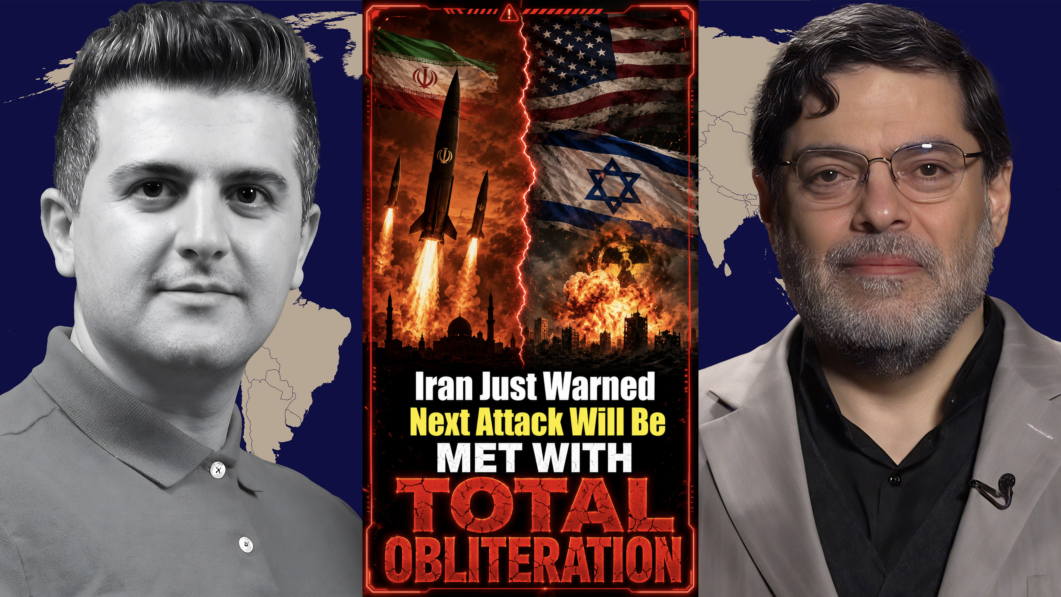 Seyed M. Marandi: Iran Just Warned: Next Attack Will Be MET WITH TOTAL OBLITERATION