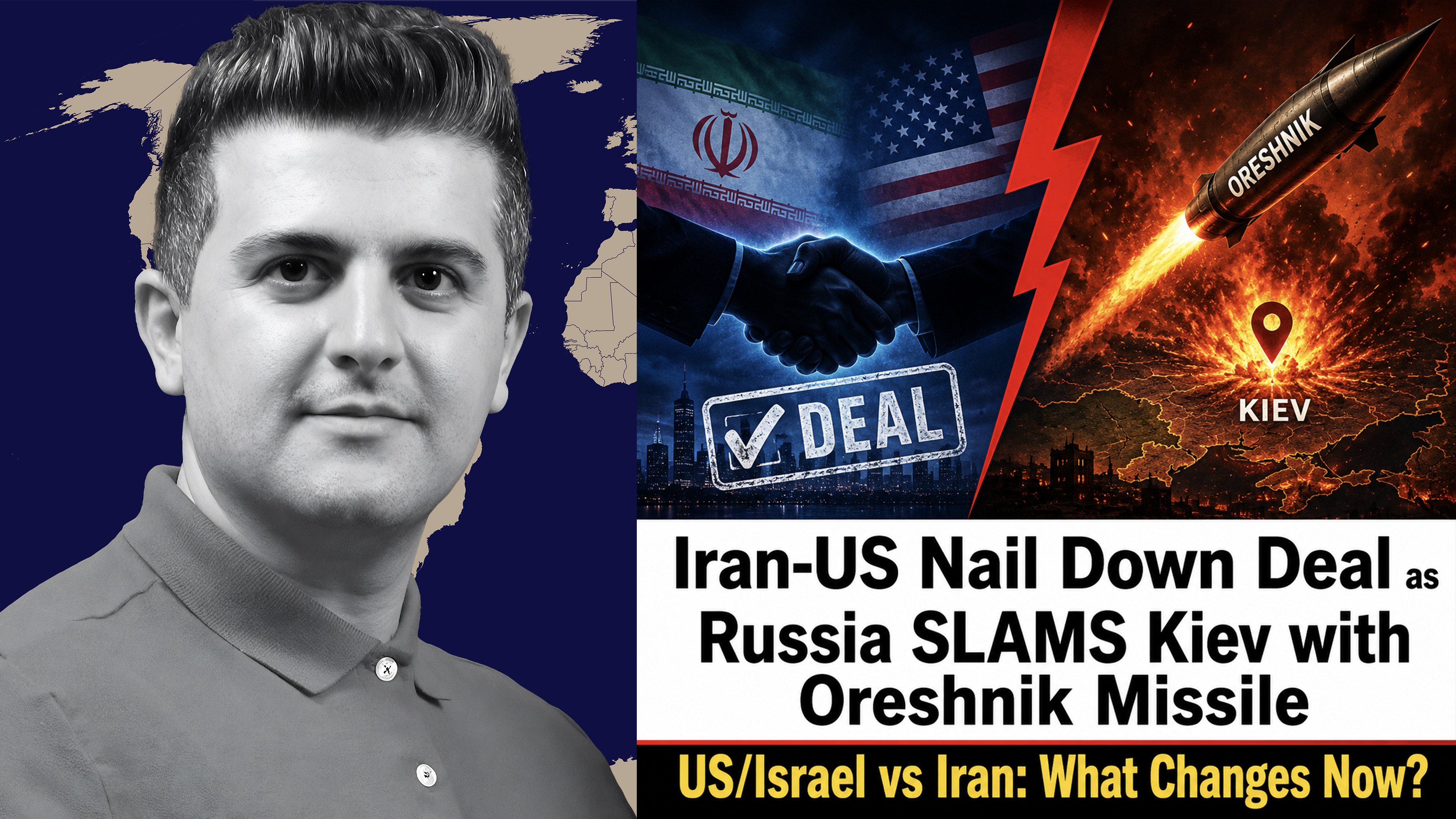 Nima R. Alkhorshid: Iran-US Nail Down Deal? as Russia SLAMS Kiev with Oreshnik Missile