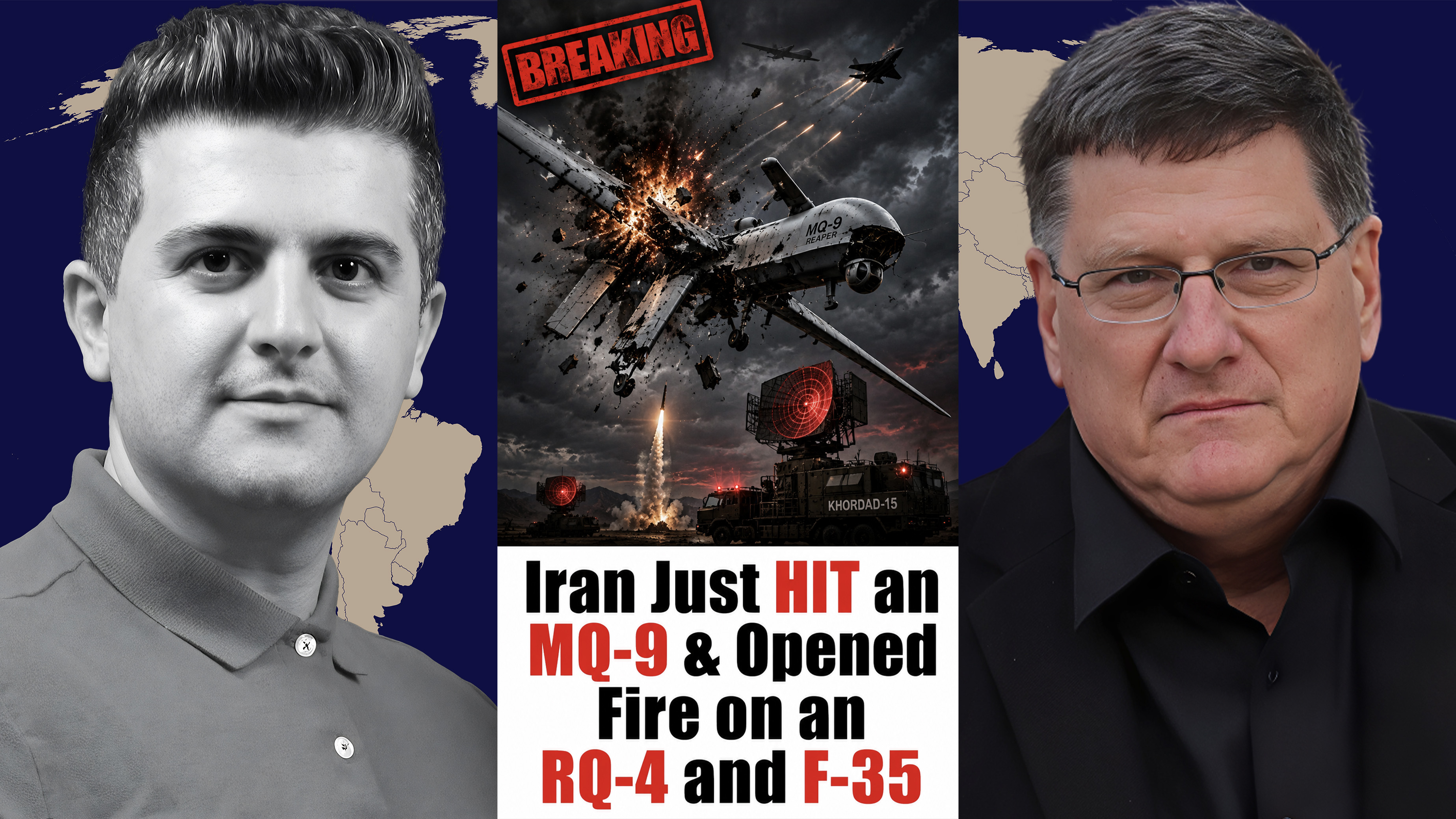 Scott Ritter: Iran Just HIT an MQ-9 & Opened Fire on an RQ-4 and F-35 - Russia Escalates W/ Oreshnik