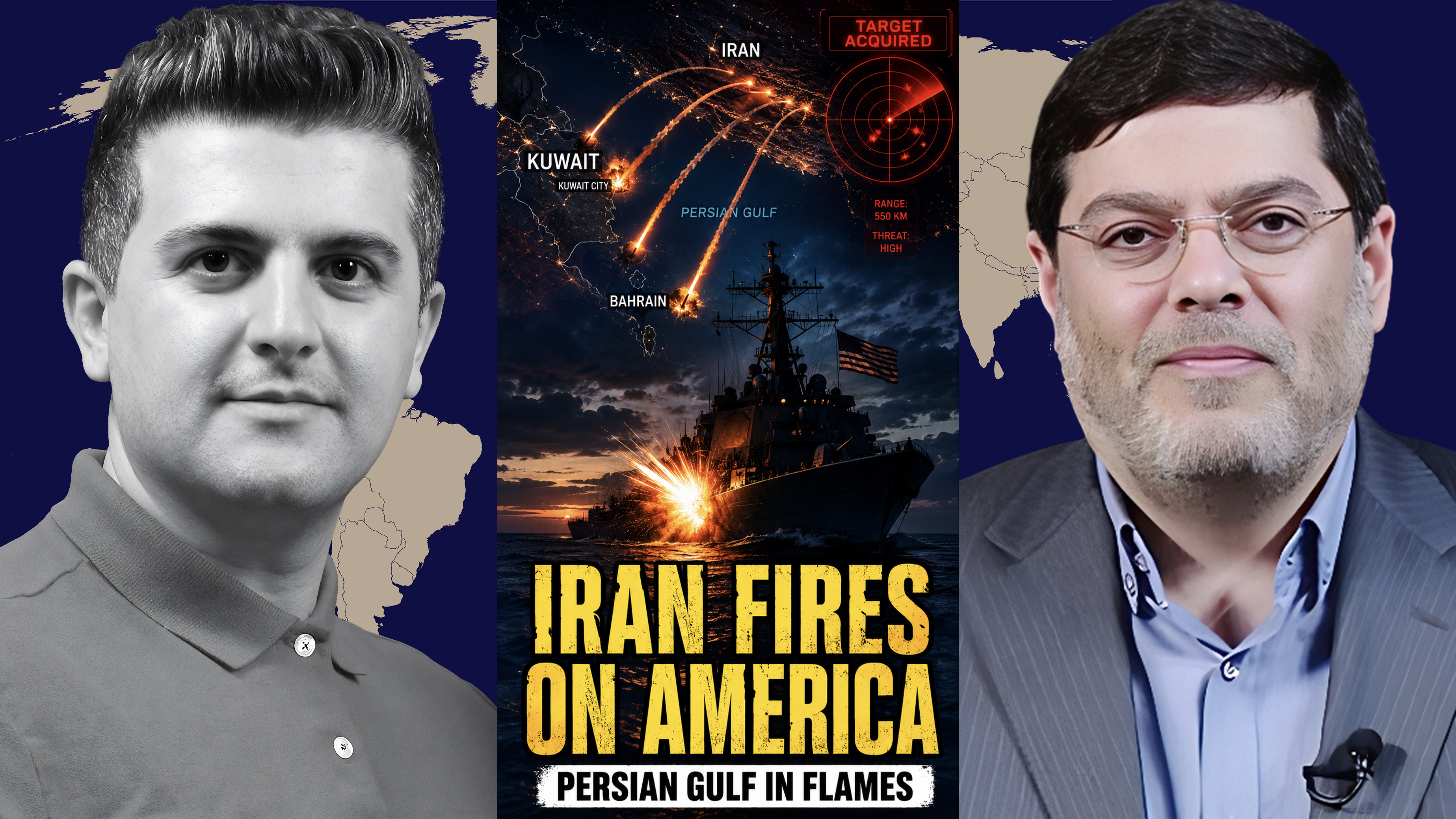 Seyed M. Marandi: Iran Strikes BACK – Missiles Hit Kuwait & U.S. 5th Fleet in Bahrain! episode artwork
