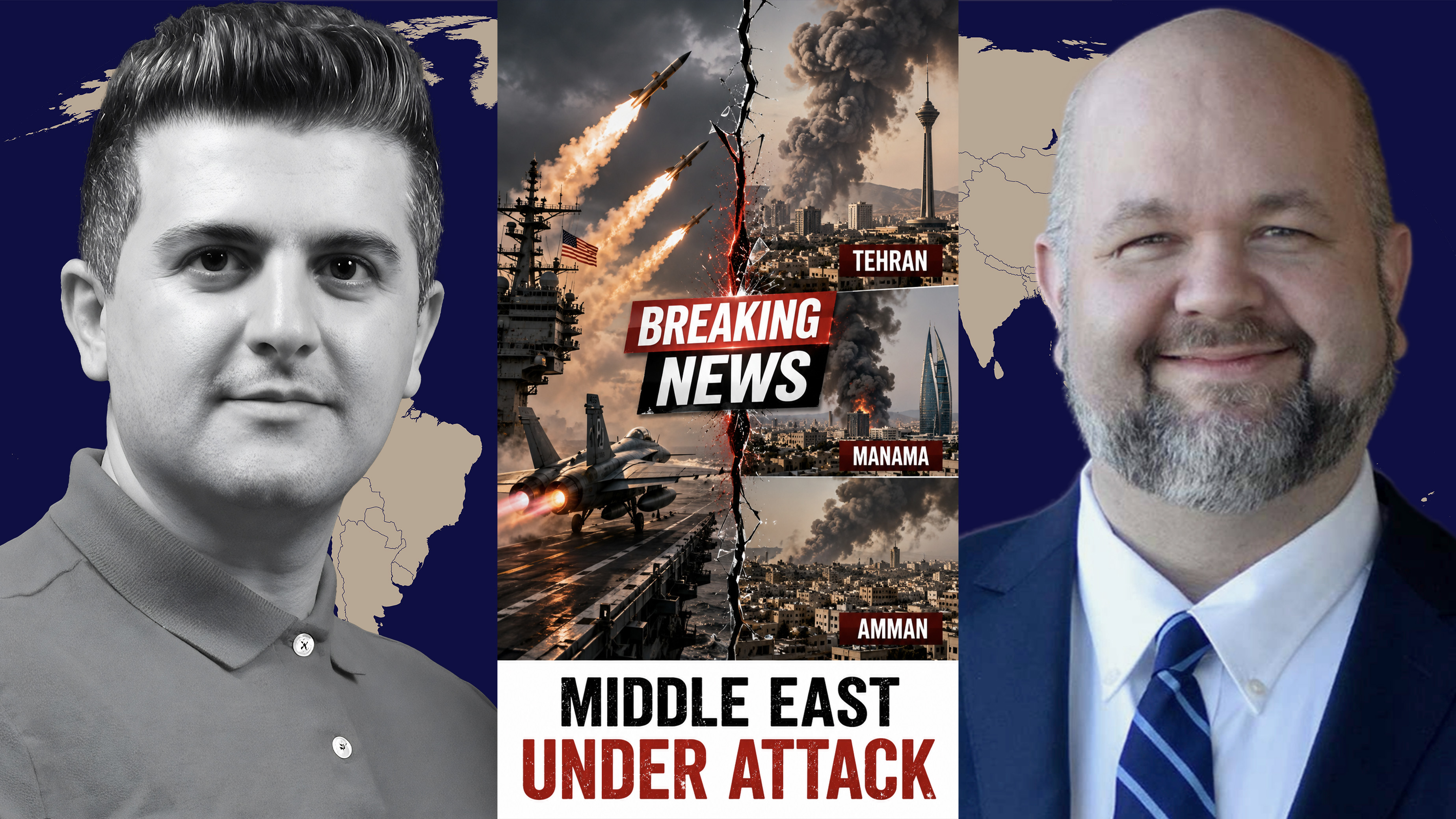 Robert Barnes: US Attacks Iran: Jordan, Bahrain & Kuwait Were Hit Within Hours episode artwork