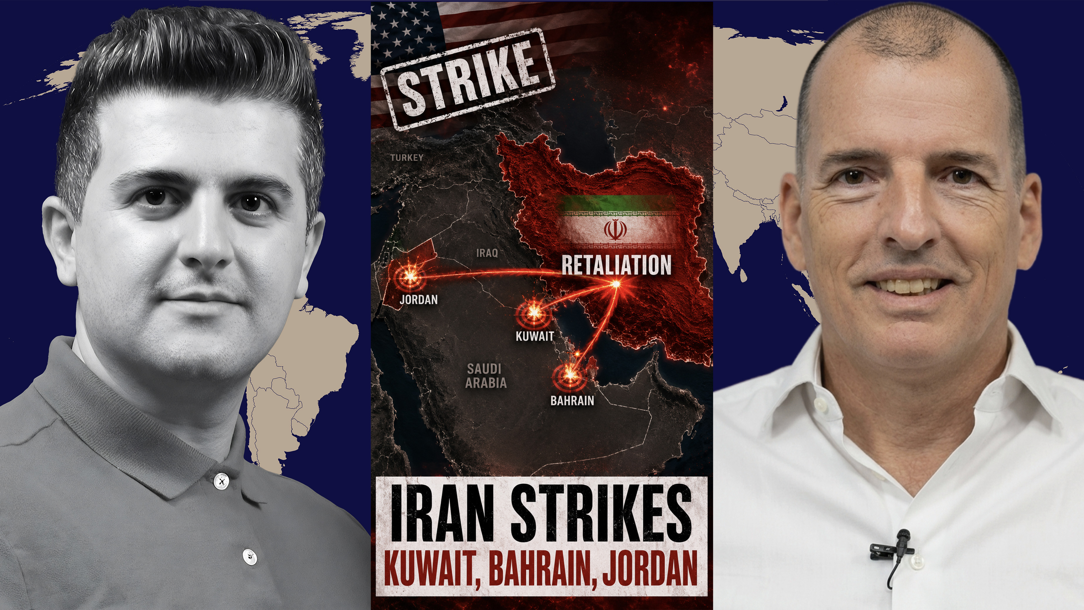 Alex Krainer: US STRIKES Iran – Iran RETALIATES Against Kuwait, Bahrain & Jordan! episode artwork