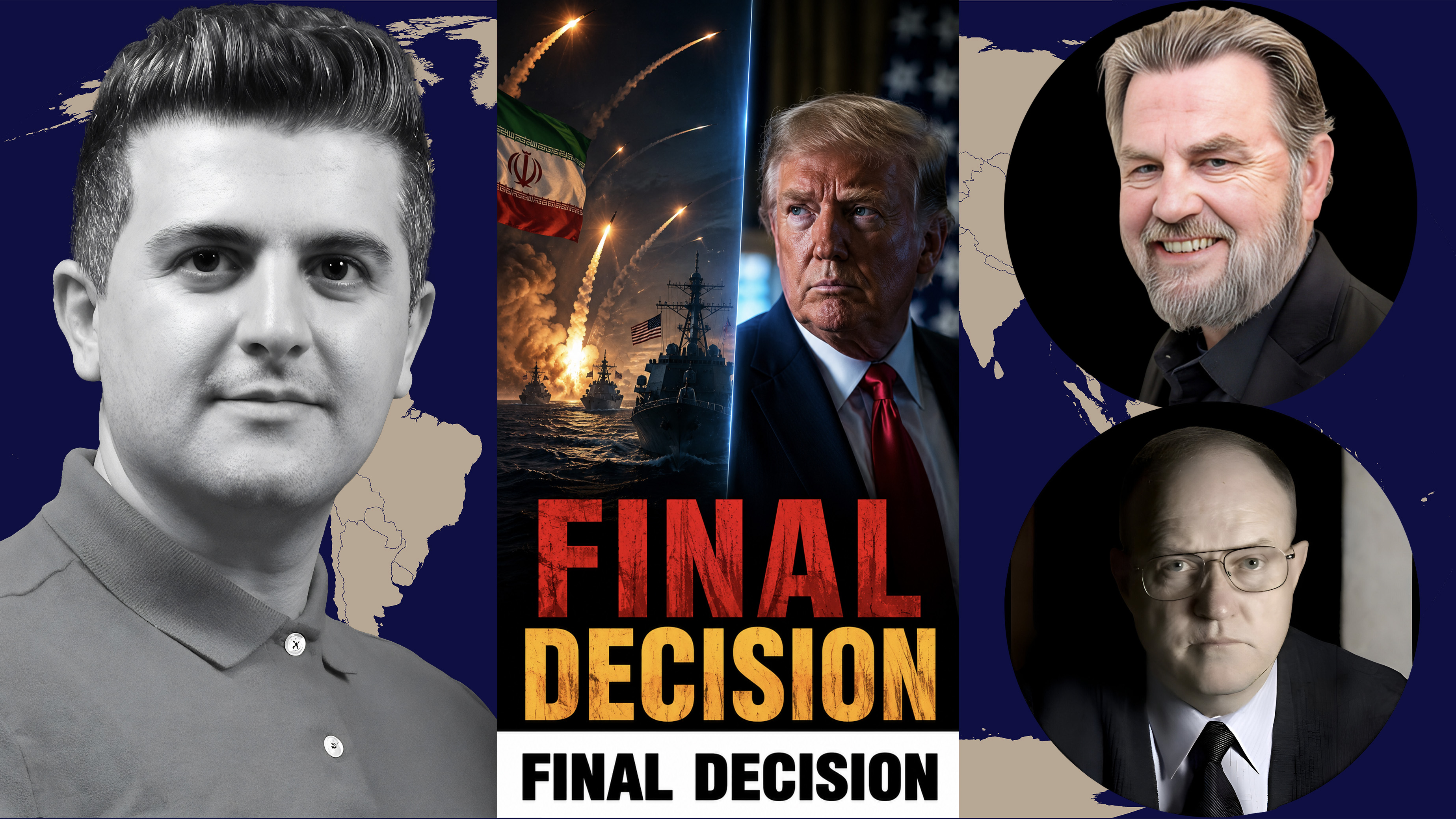 Larry Johnson & Col. Wilkerson: Iran Just Fired at U.S.-Guided Ships: Trump REVEALS Final Decision episode artwork