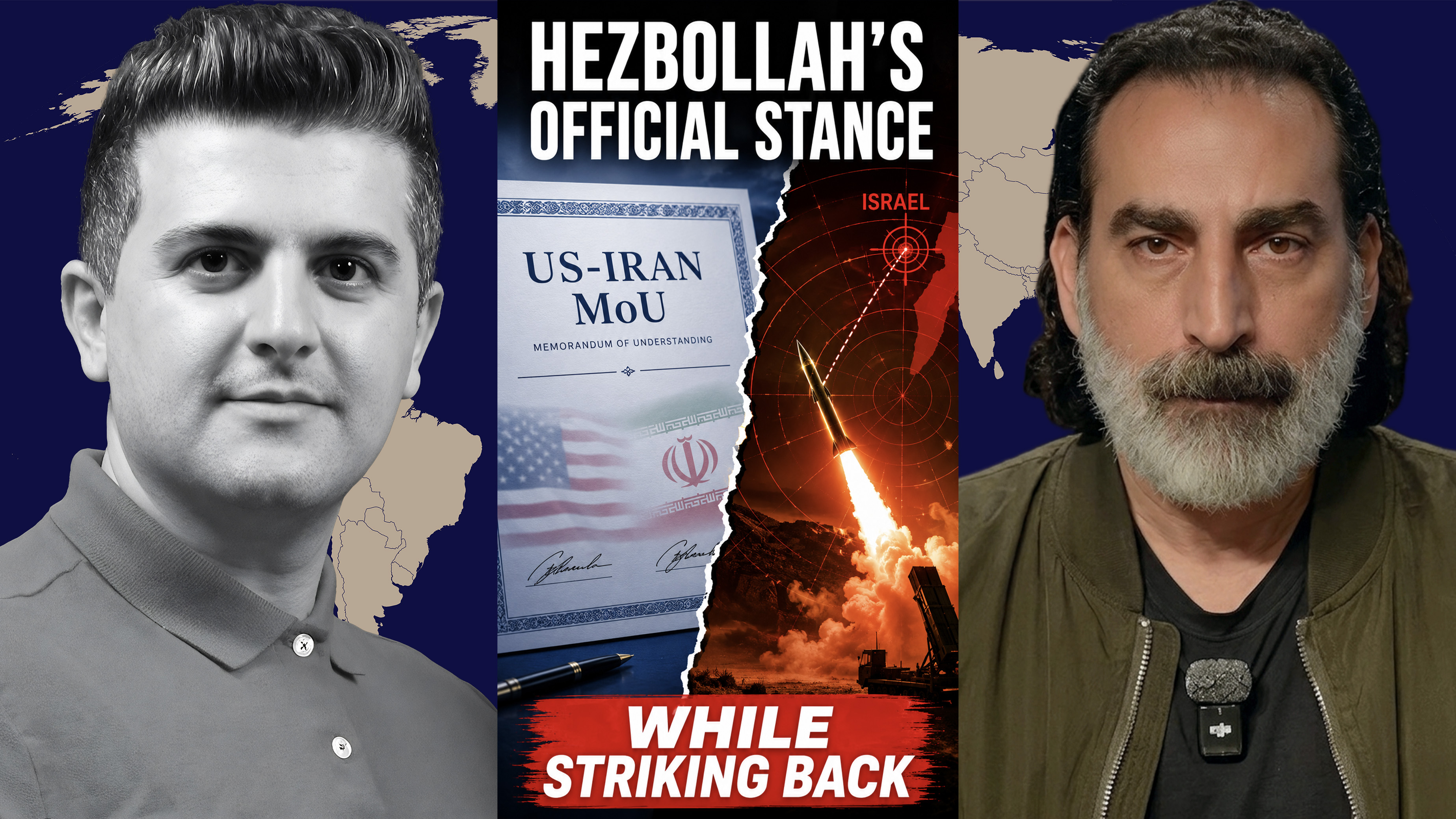 Laith Marouf: Hezbollah’s OFFICIAL Stance on US-Iran MoU while While Striking Israel back episode artwork