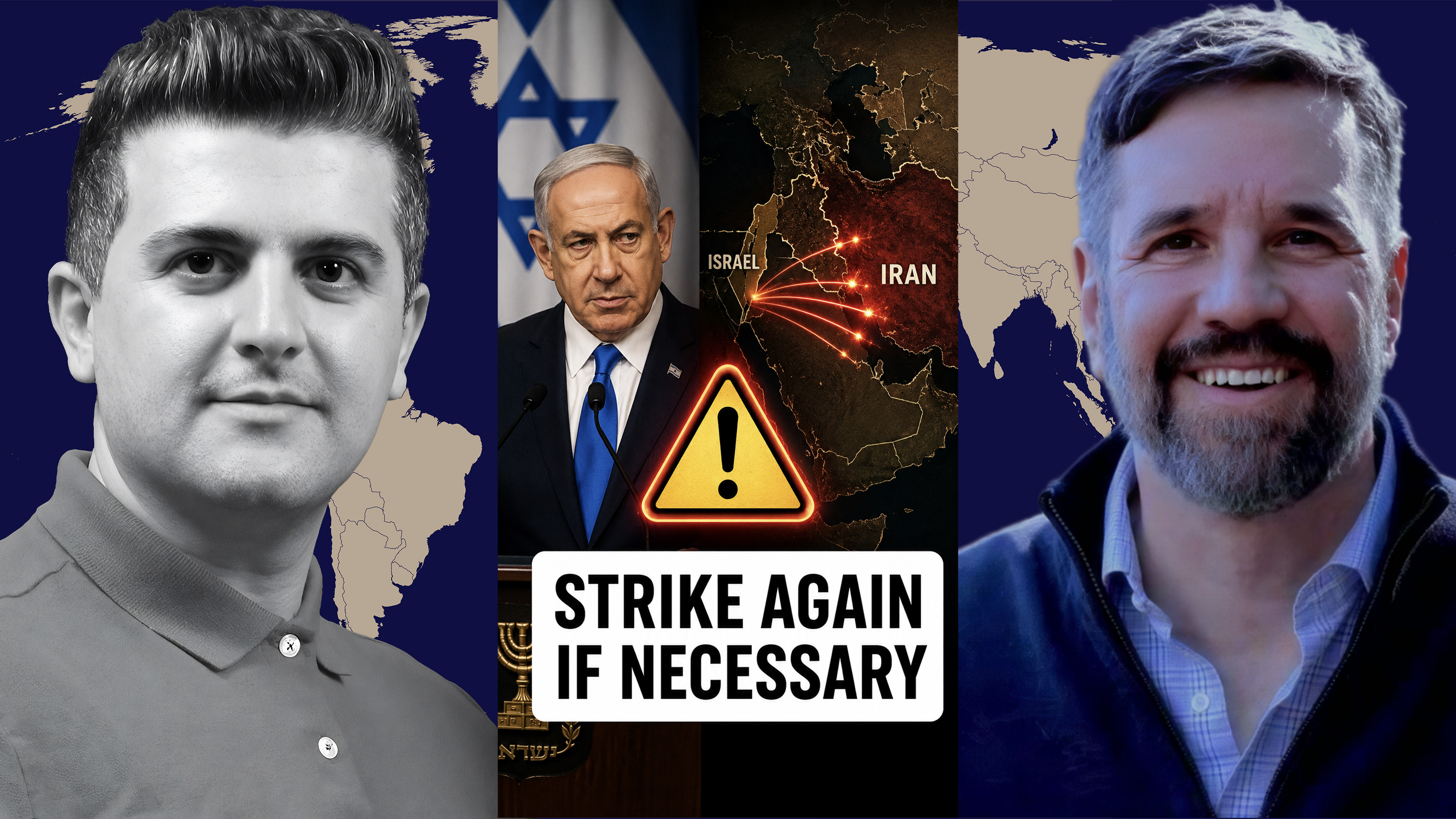 Matthew Hoh: Netanyahu: Israel Will Strike Iran Again If Necessary episode artwork