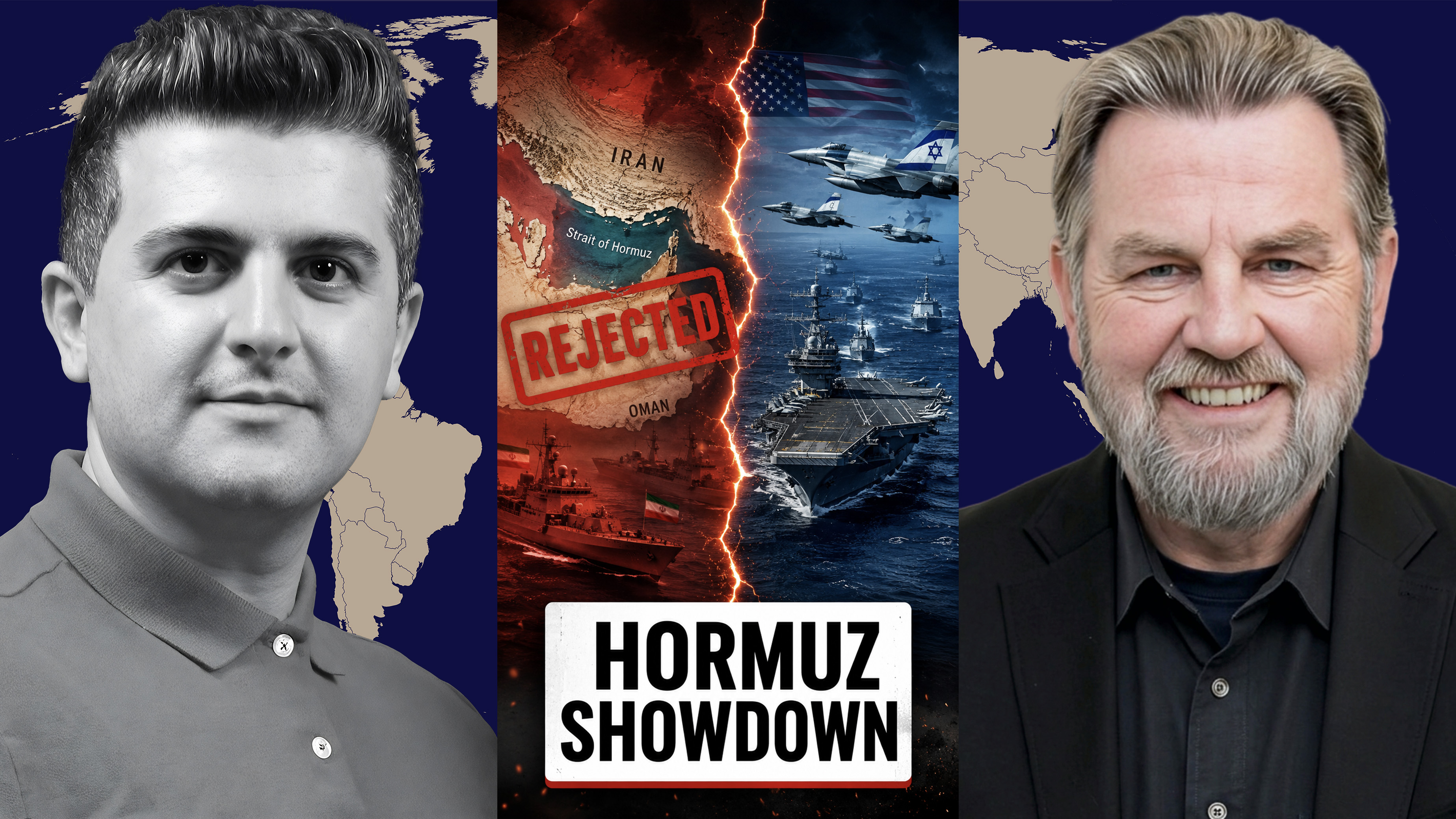 Larry Johnson: Iran Rejects Hormuz Deal, US Surges Forces, Israel Expands Targets episode artwork