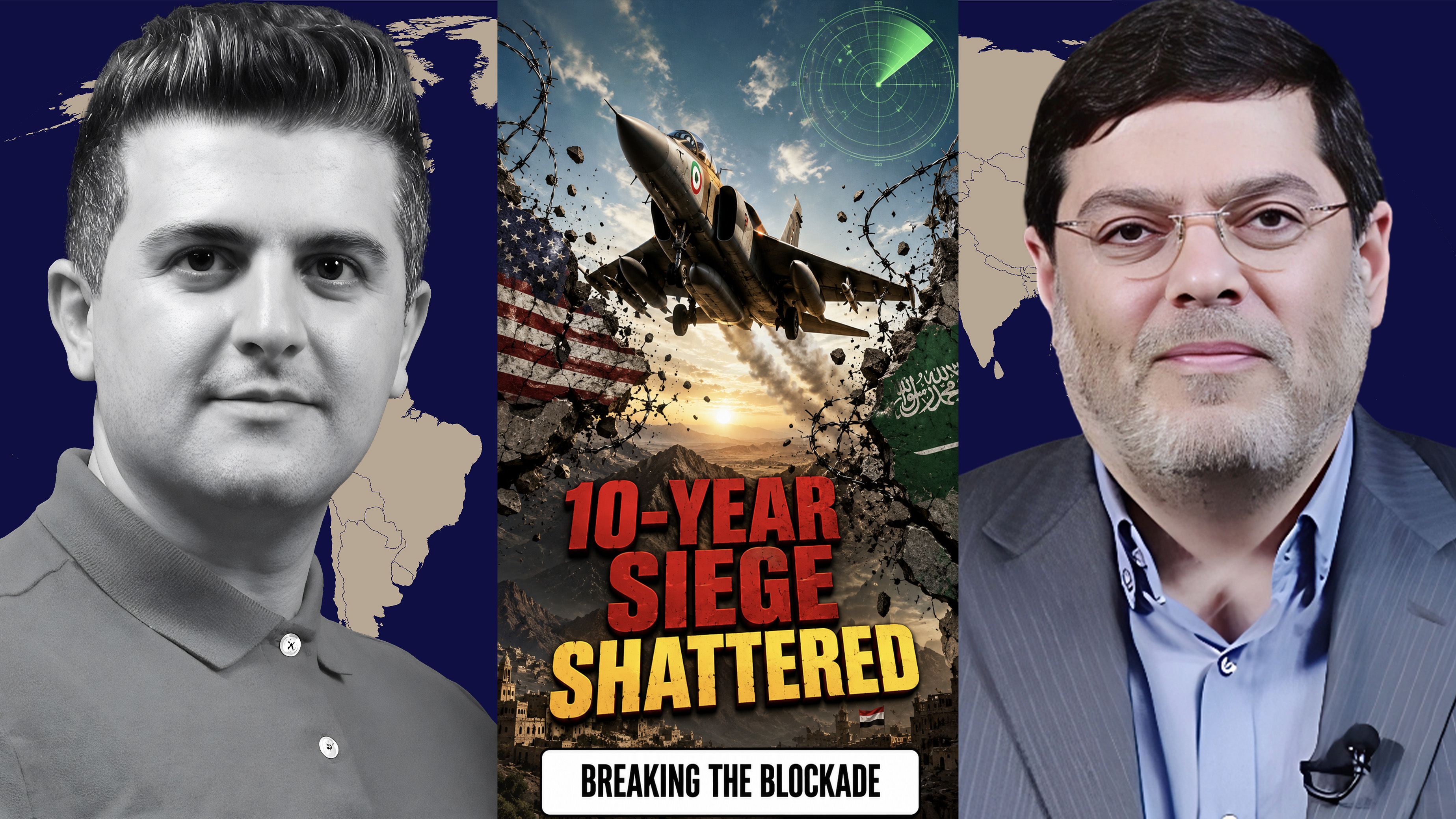 Seyed M. Marandi: Iranian Jet Breaches 10-YEAR SIEGE as Iran Defies US-Saudi BLOCKADE on Yemen episode artwork