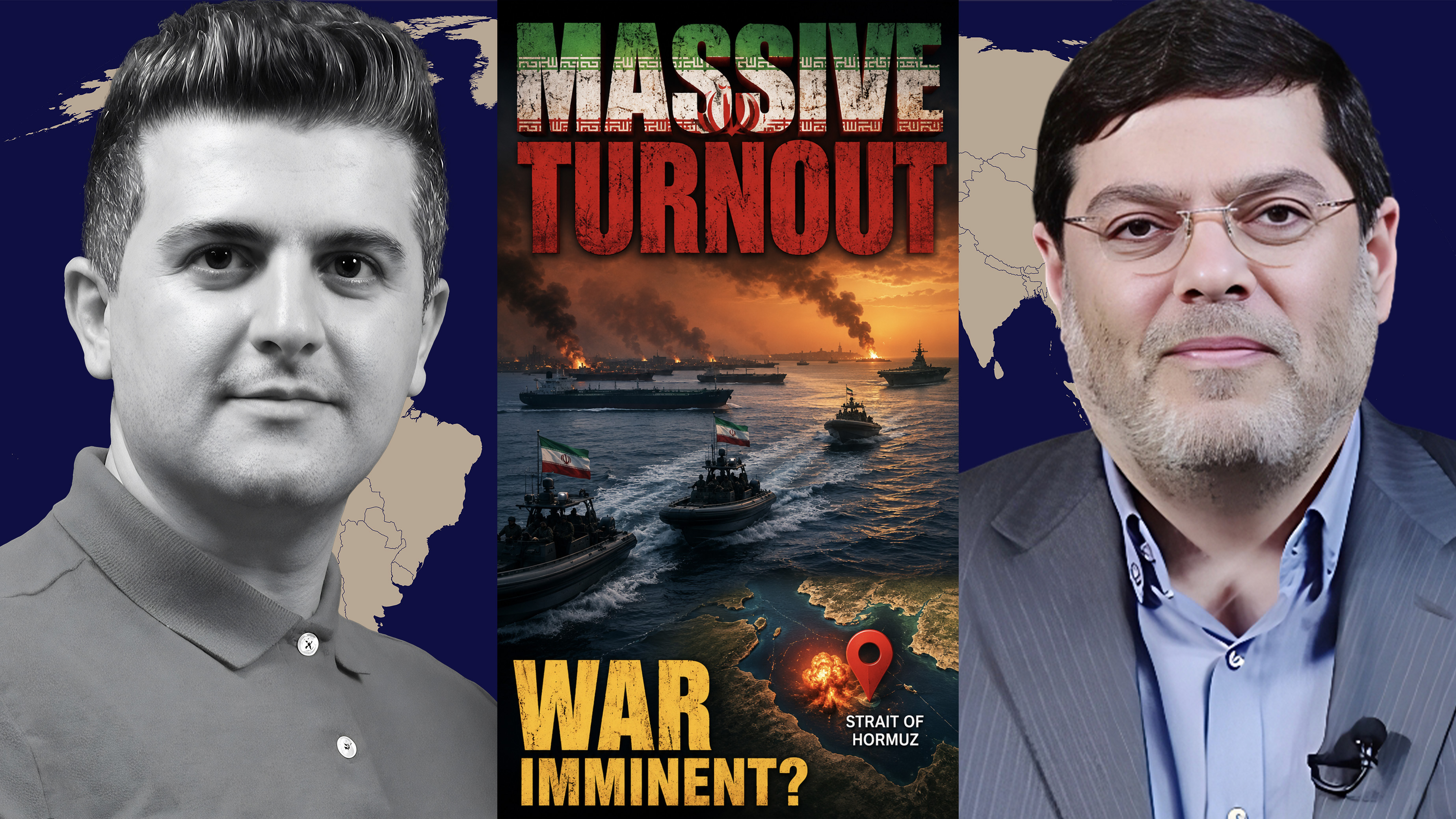 Seyed M. Marandi: Iran Unleashes MASSIVE TURNOUT as Hormuz Goes UNDER FIRE episode artwork