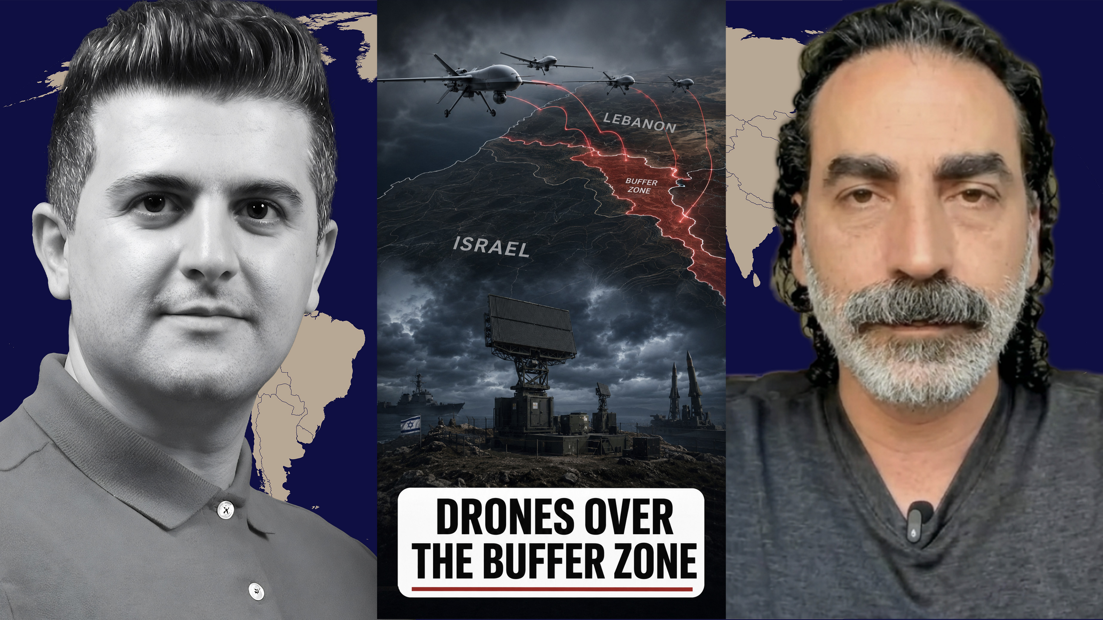 Laith Marouf: Hezbollah's Drone War Plan for Israel's Buffer Zone episode artwork