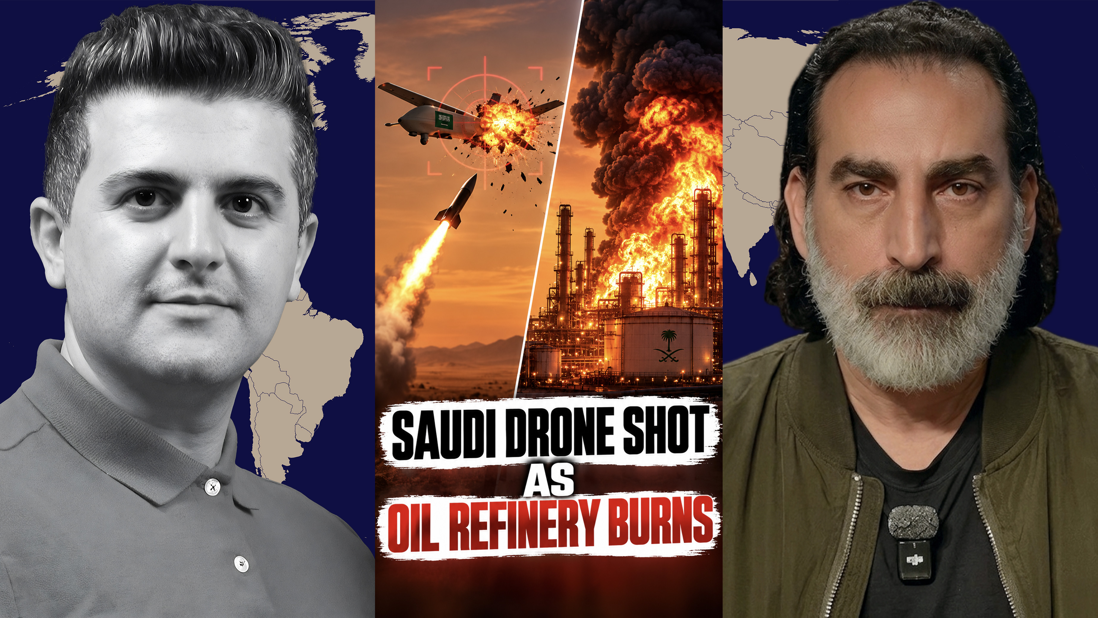 Laith Marouf: Yemen Shoots Down Saudi Drone, Then to Strike Major Saudi Oil Facility episode artwork